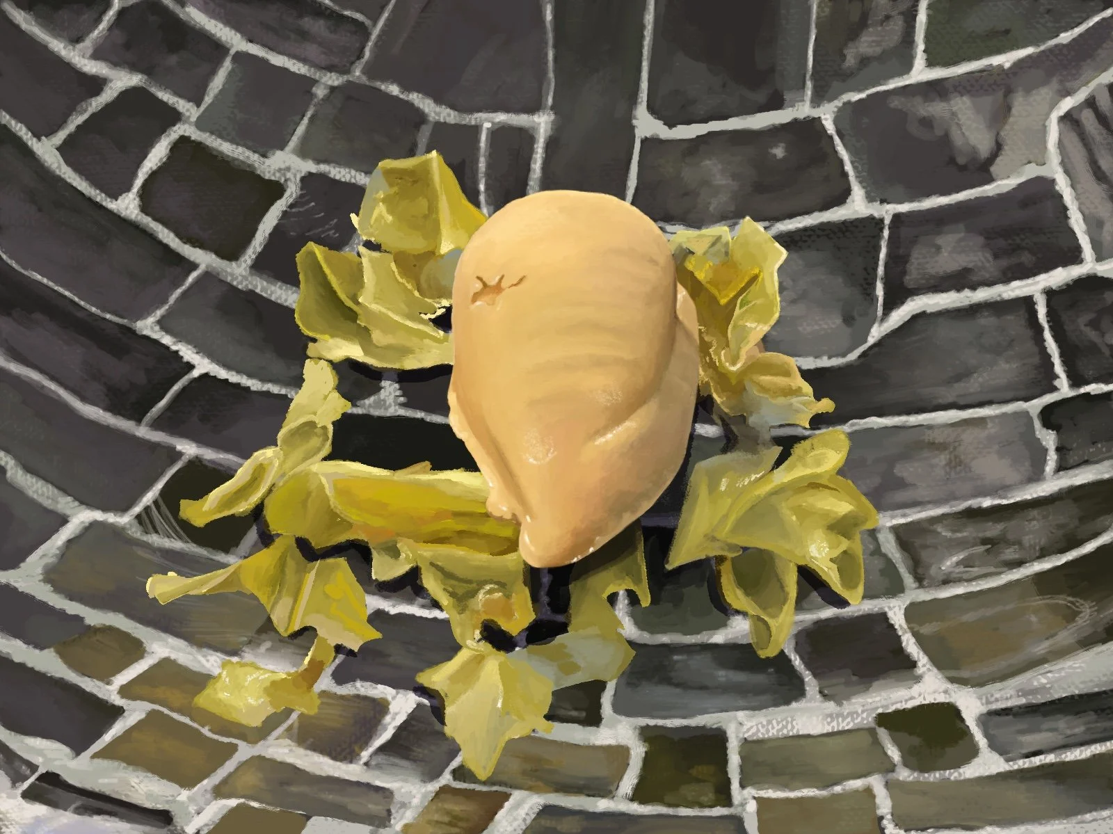 Food Illustration for El Confidencial (2023) Digital 1600x 1199px