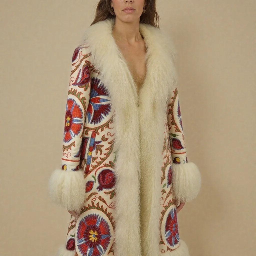 Suzani floral patterns