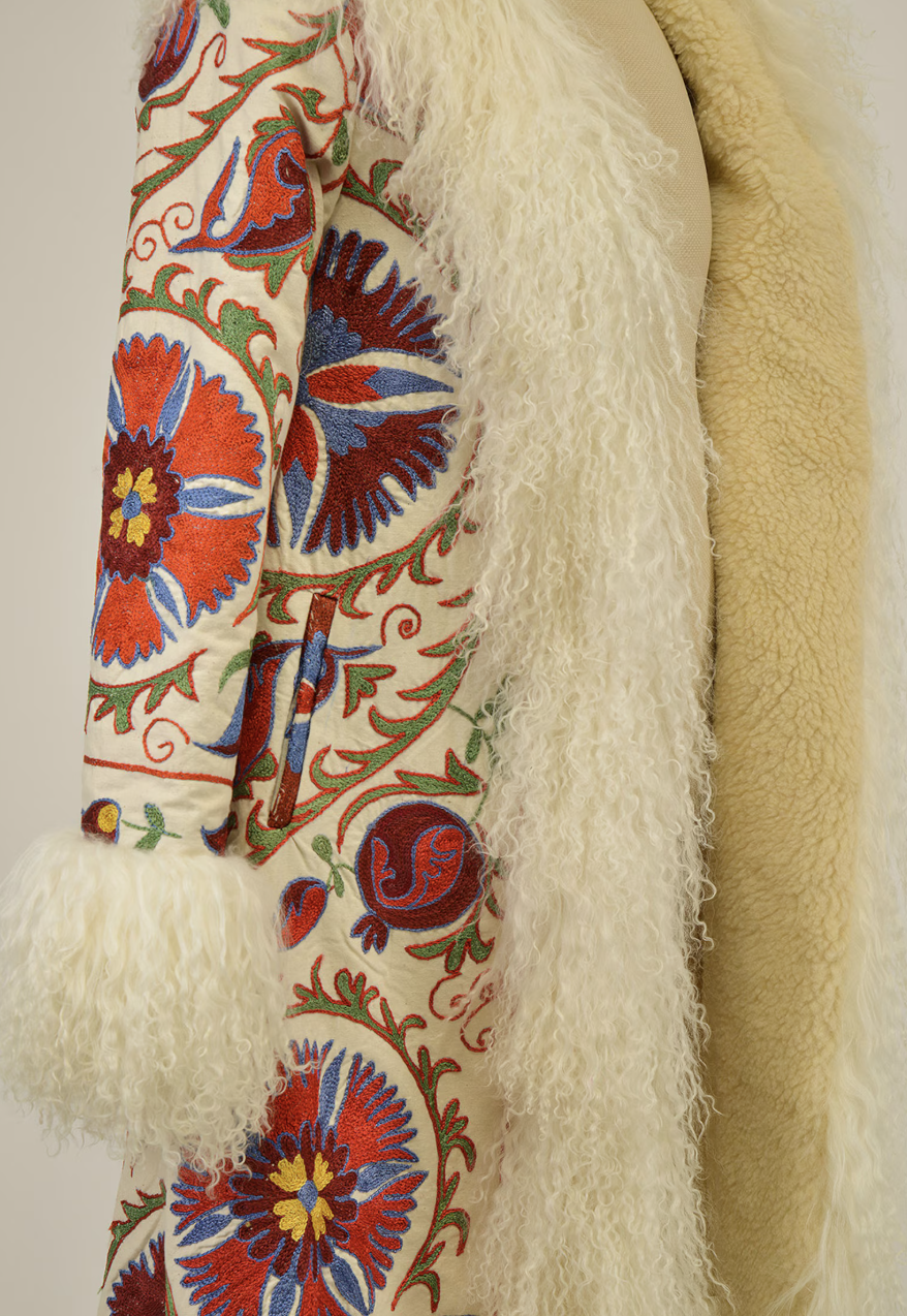 Suzani Shearling coat