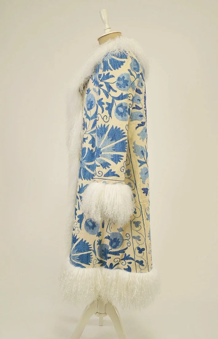 Galactica Suzani shearling coat