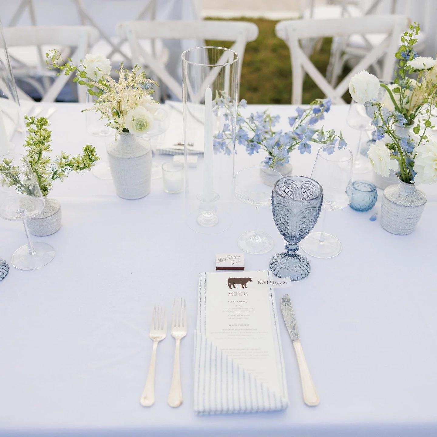 Coastal Chic, blues and whites, a beautiful Maine wedding in Yarmouth at Jakes family property. Having your most special day in a place that holds so many memories is priceless. 
.
.
.
Planning: @jessicarileyevents 
Photo: @leighmadeleine.maine 
Flor