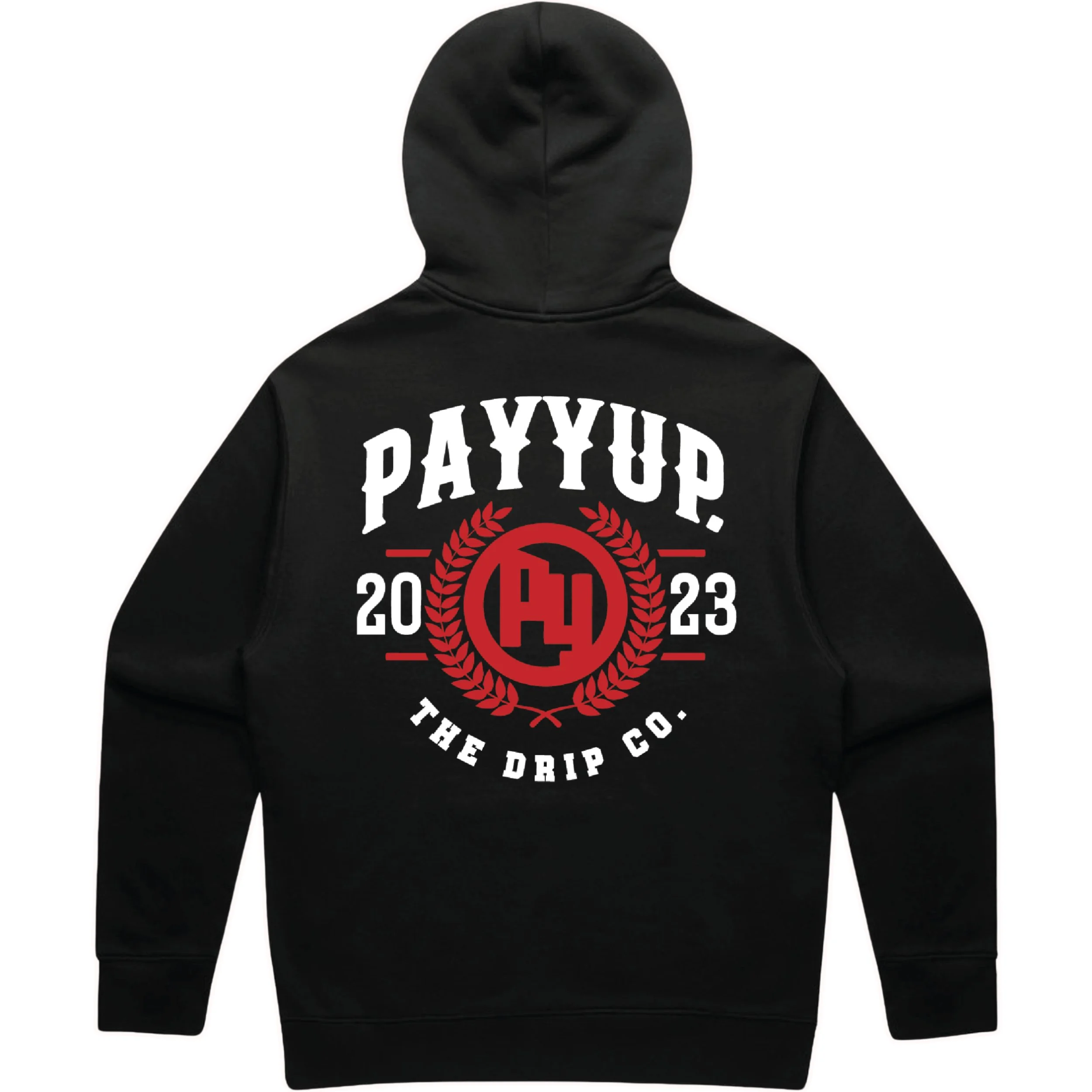 ROSES Hoodie_ WHITE Logo _ BLACK Hoodie BACK.jpg