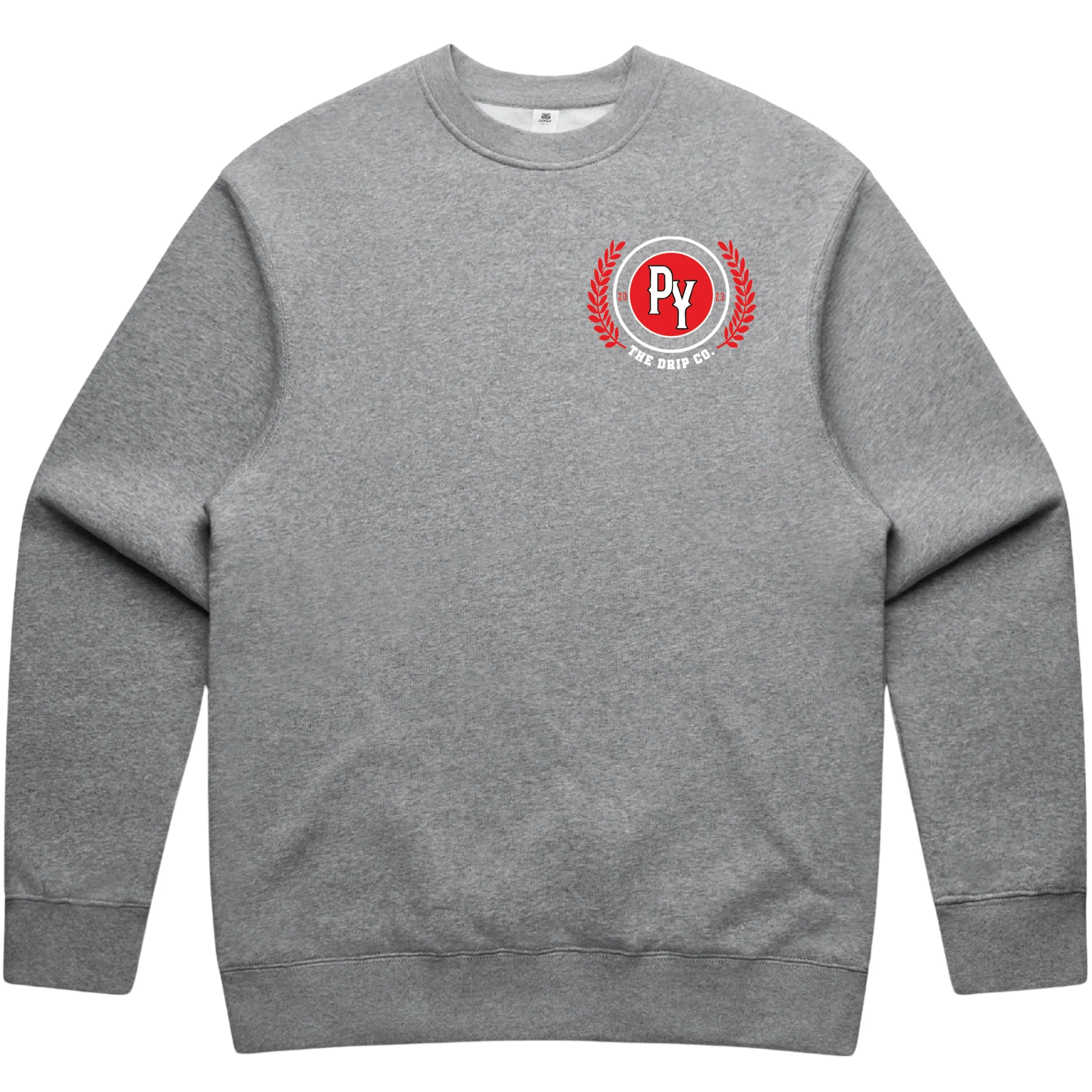 FURNACE Crew_ WHITE Logo _ GREY Crew FRONT.jpg