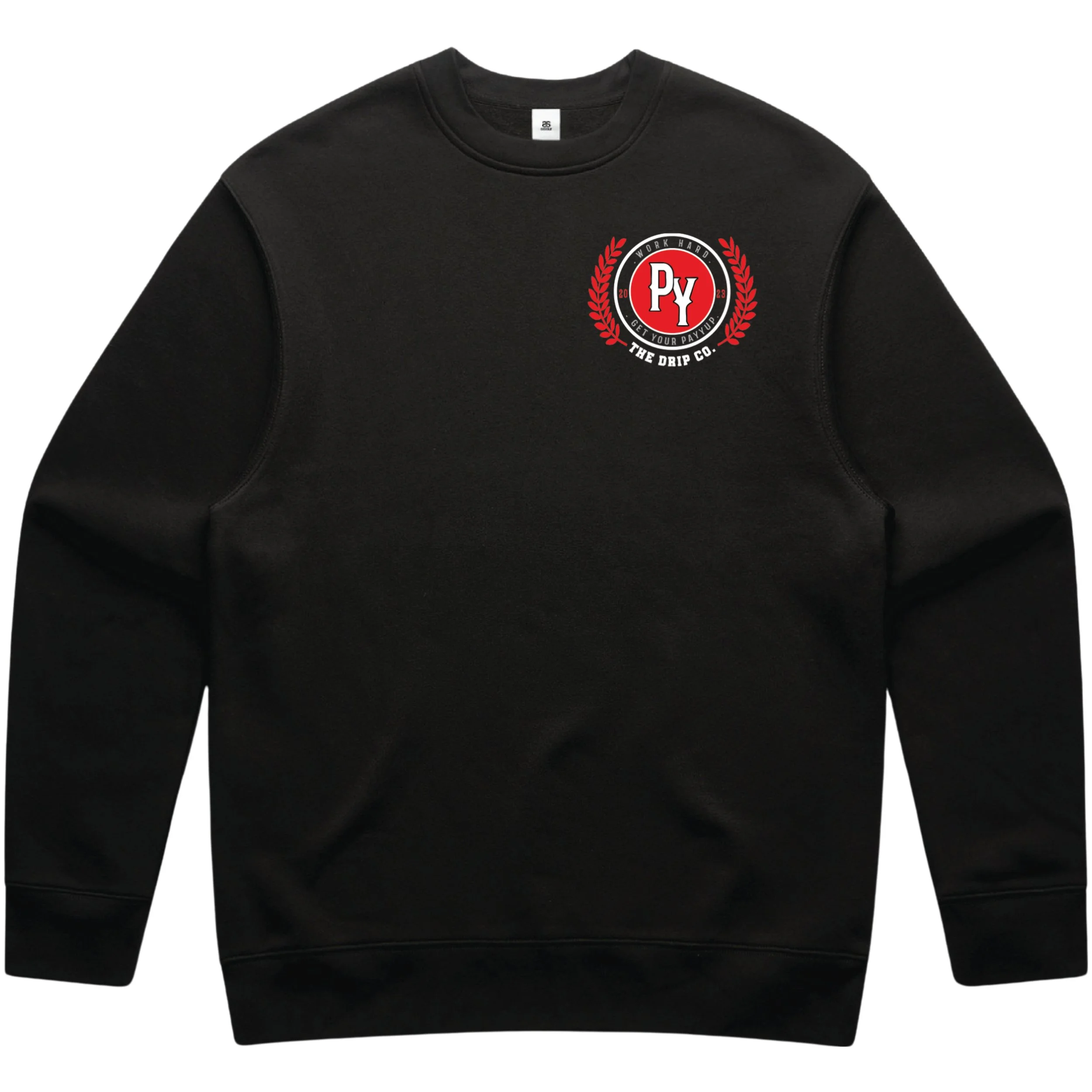 FURNACE Crew_ WHITE Logo _ BLACK Crew FRONT.jpg