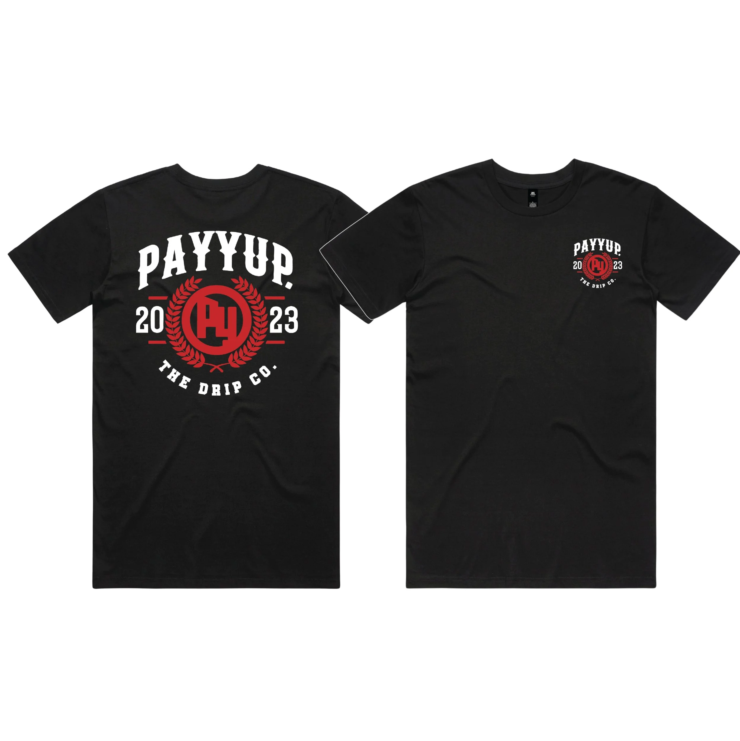 ROSES Tee_ WHITE Logo _ BLACK Tee BOTH.jpg