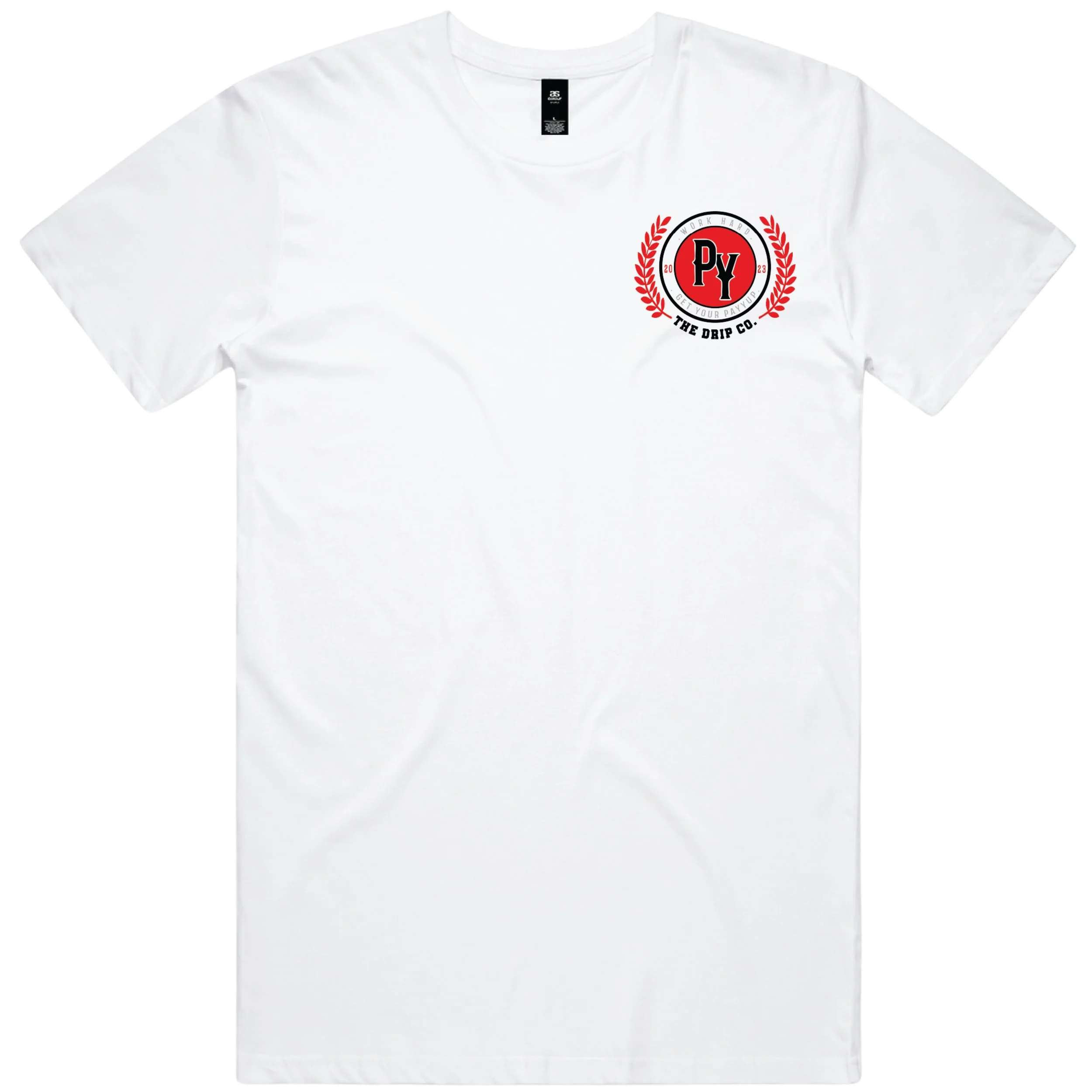 FURNACE Tee_ BLACK Logo _ WHITE Tee FRONT.jpg