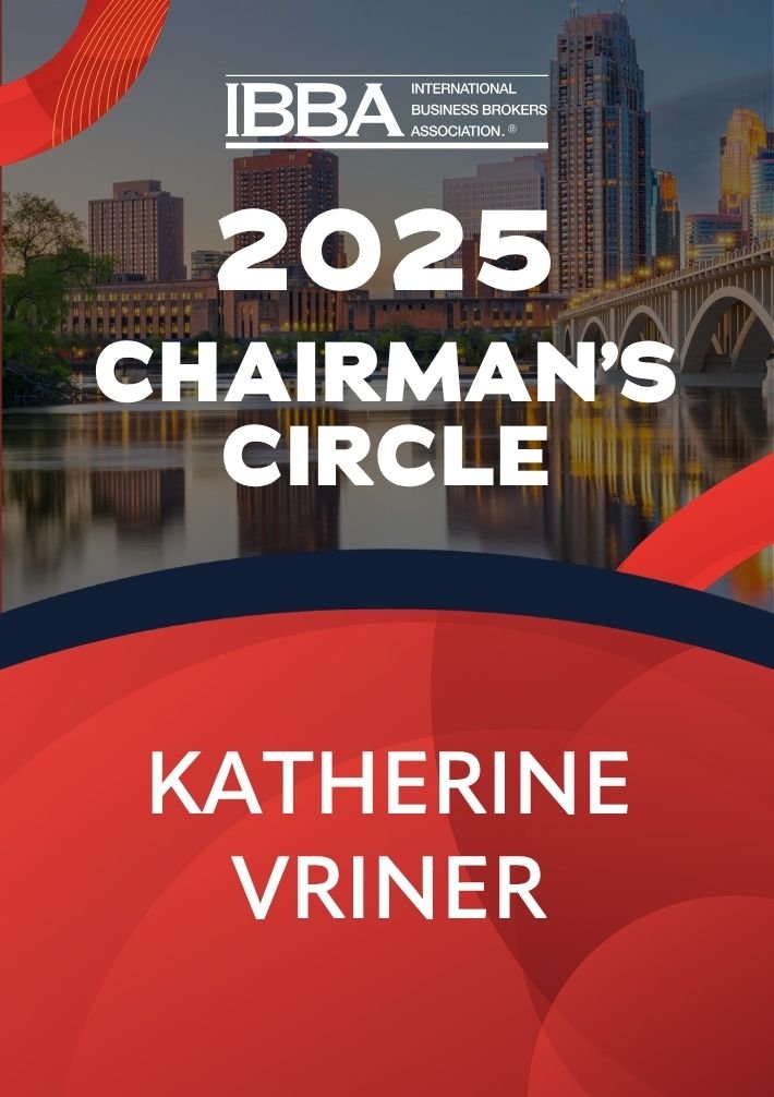 Kate Vriner Recognized by the International Business Brokers Association® CHAIRMAN’S CIRCLE Award