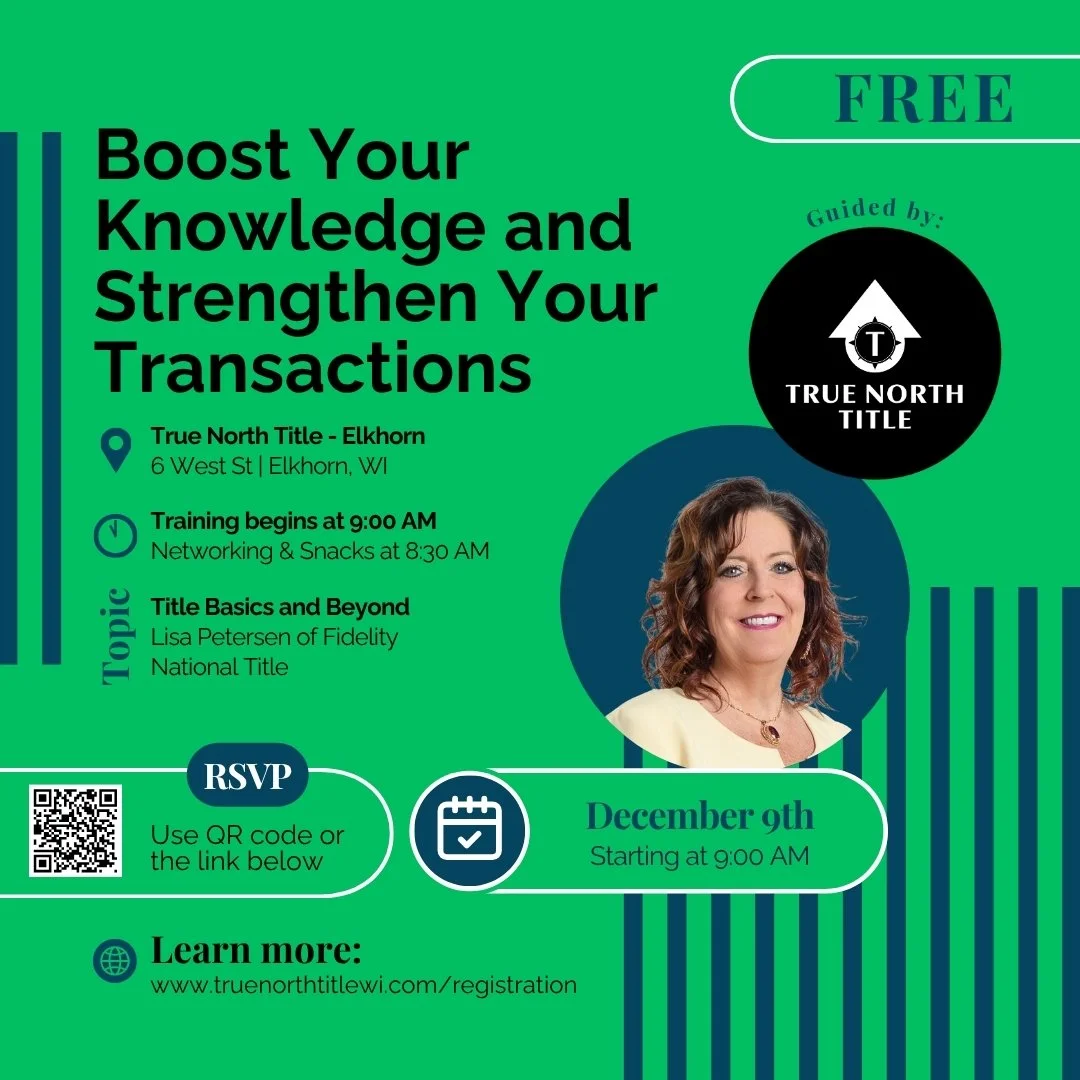 Sign up for free title basics training with True North Title