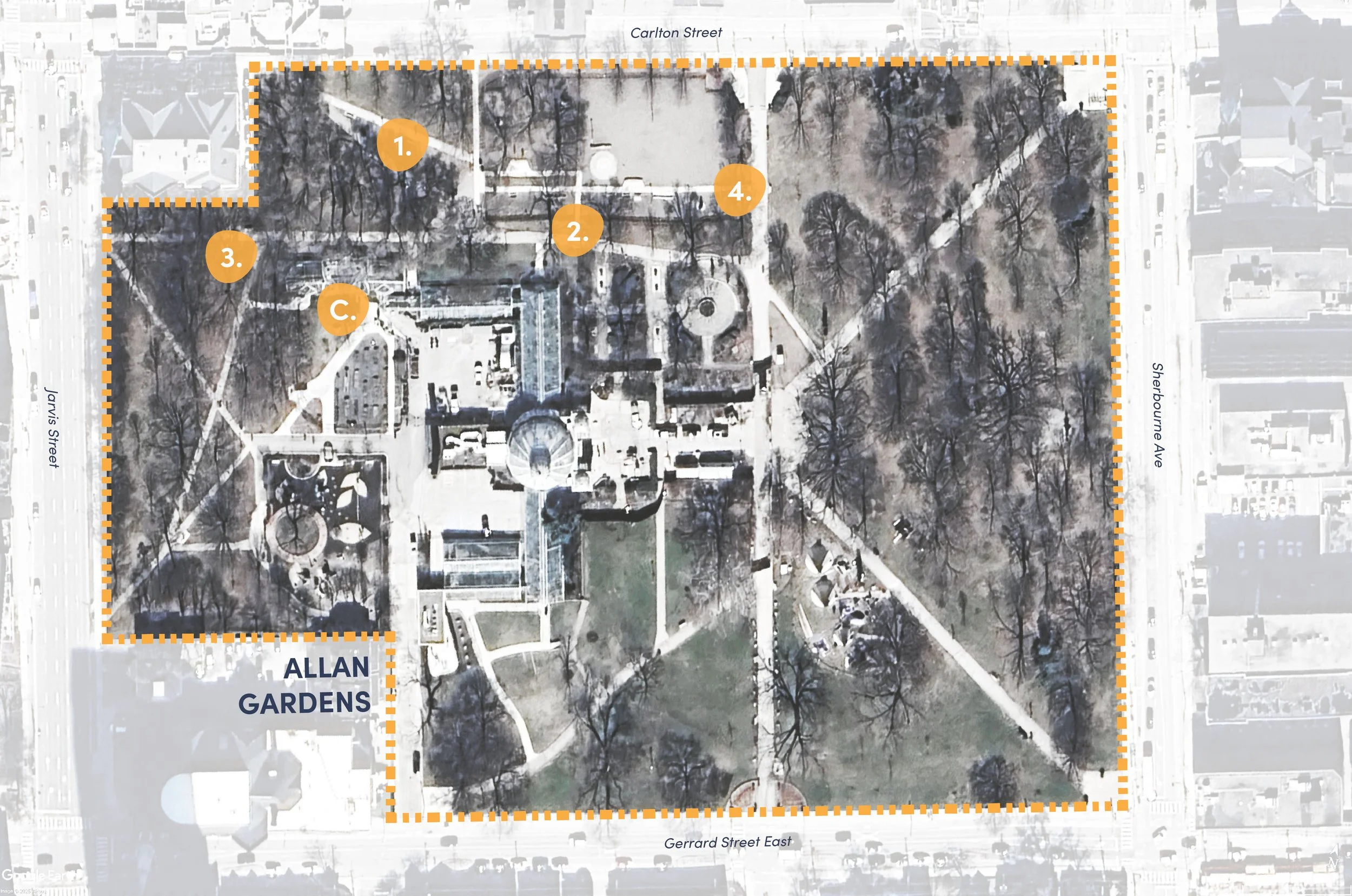 Map of sampling sites