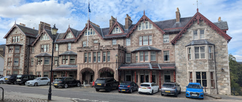 The Fife Arms hotel in Braemar