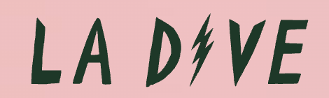 Logo image with the word "La Dive" in green with the "i" as a lightning