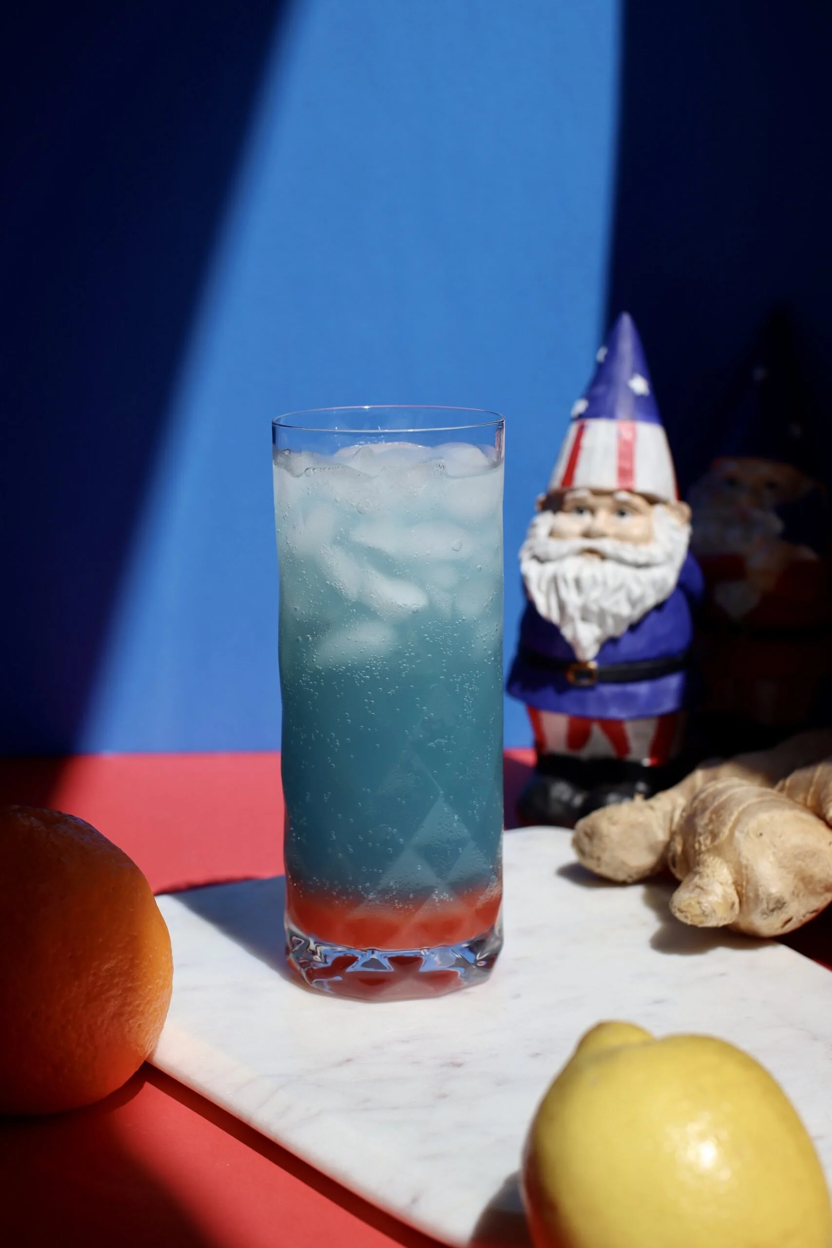 Red, White, and Blue Mocktail