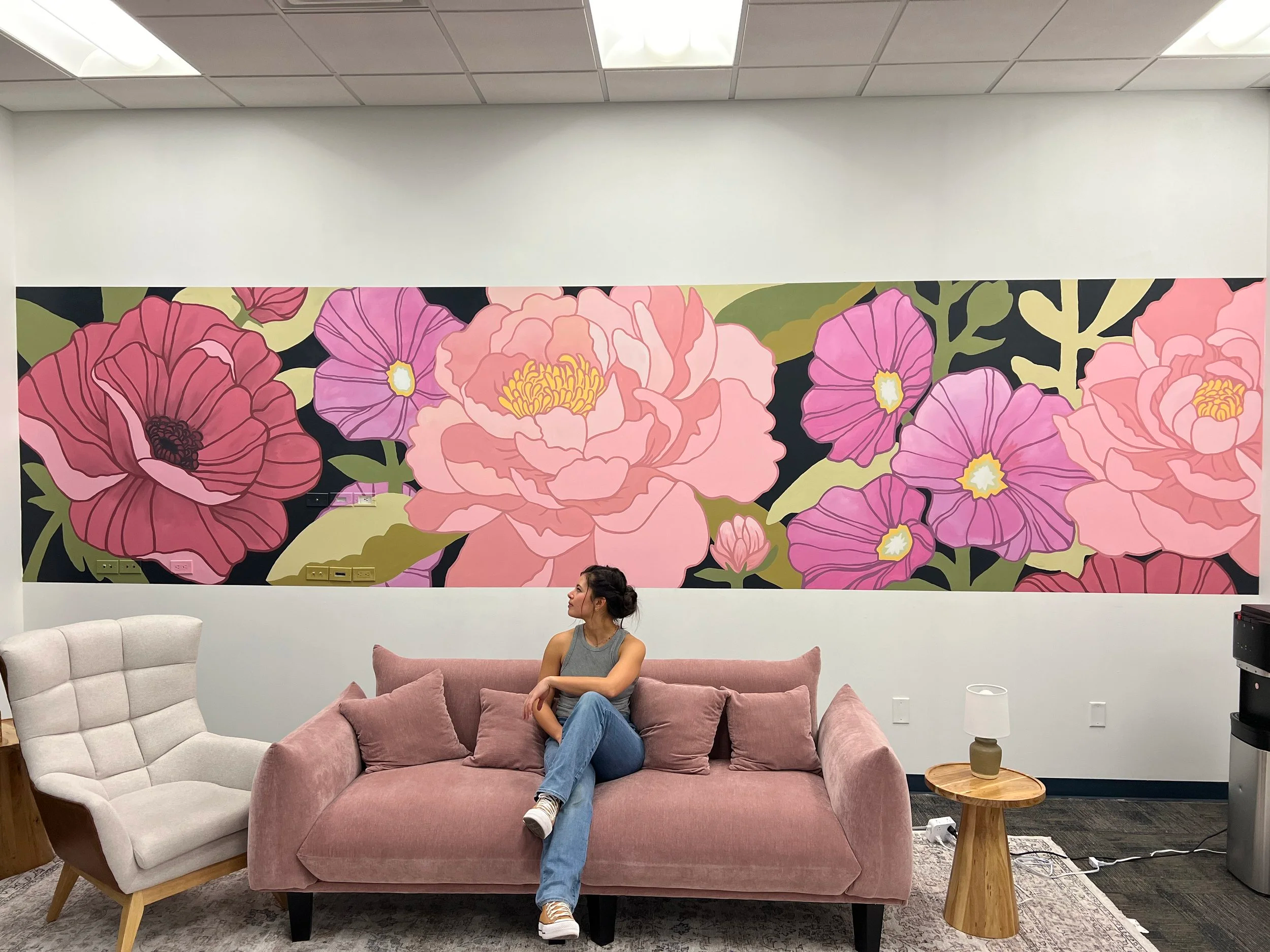 Mural for Bloom Therapy