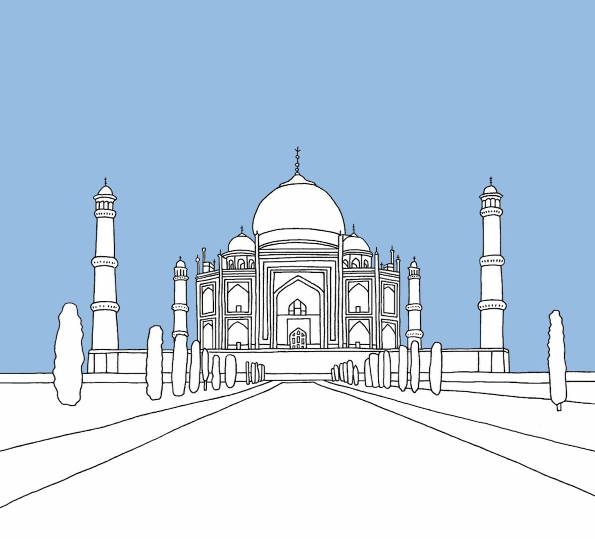 Taj Mahal, Agra, India