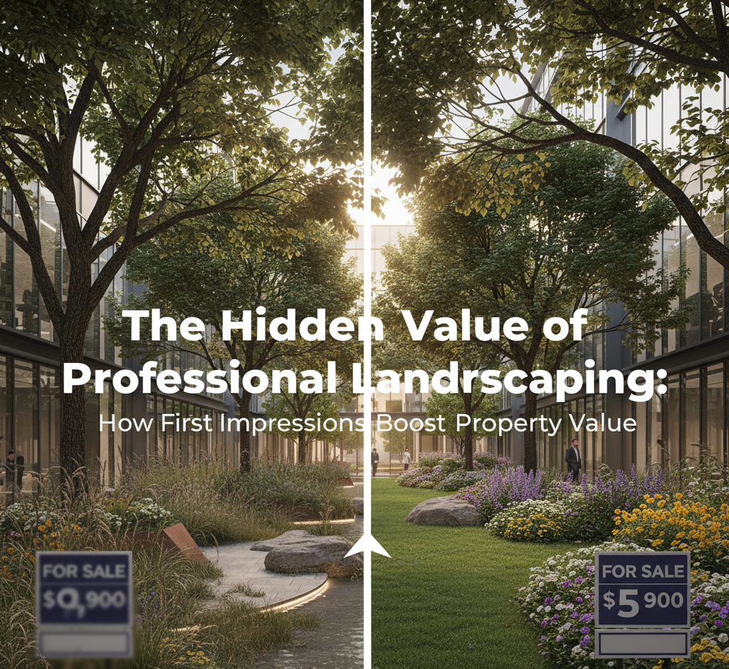 The Hidden Value of Professional Landscaping: How First Impressions Boost Property Value