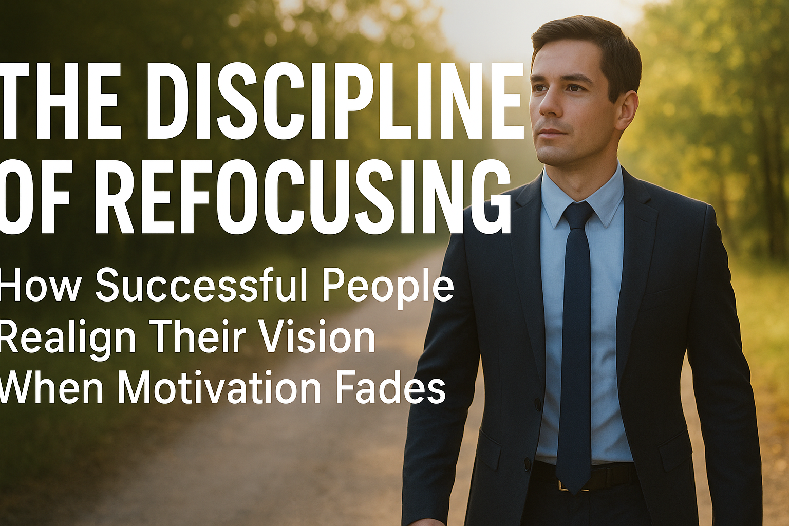 The Discipline of Refocusing: How Successful People Realign Themselves When Motivation Fades