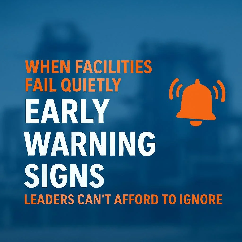 When Facilities Fail Quietly: Early Warning Signs Leaders Should Never Ignore