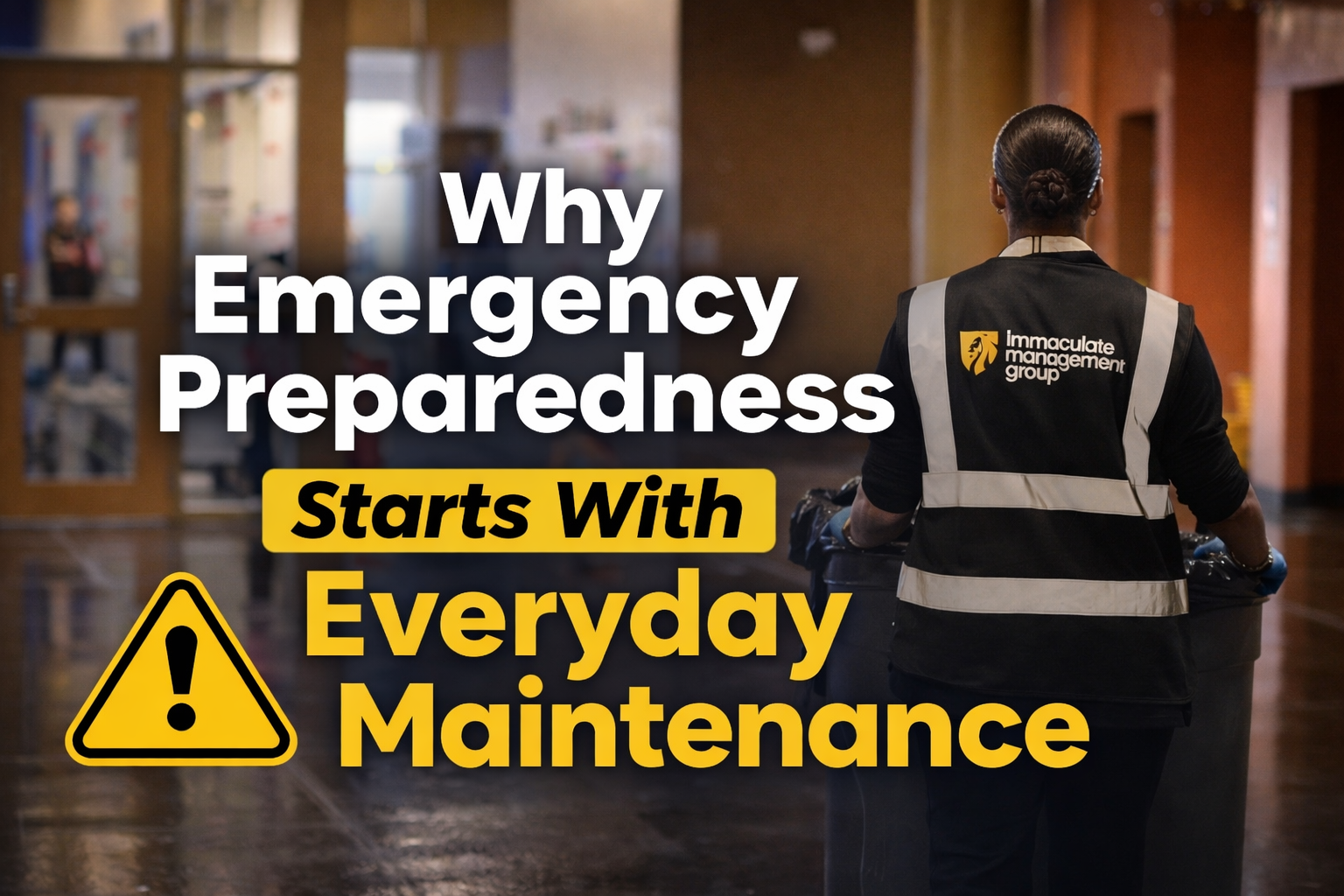 Why Emergency Preparedness Begins with Everyday Maintenance