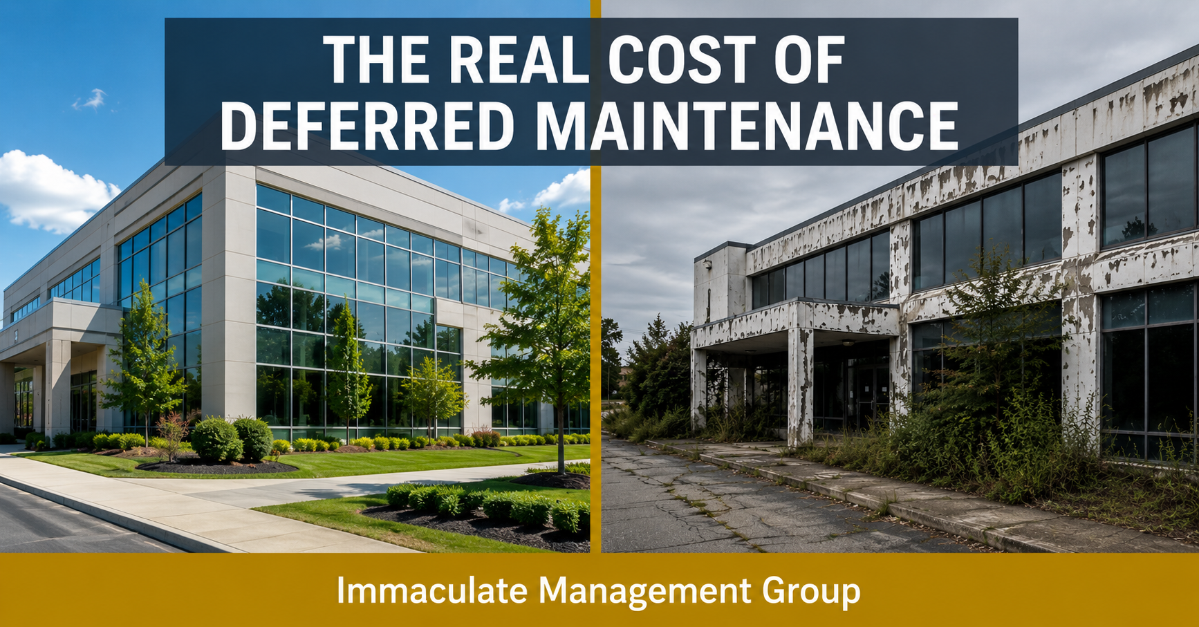 What Deferred Facility Maintenance Actually Costs Over 24 Months