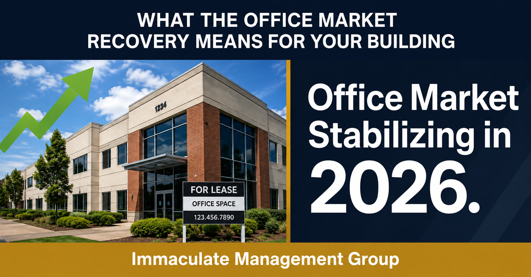 The National Office Market Is Stabilizing — What It Means for Commercial Facility Management in Northeast Ohio