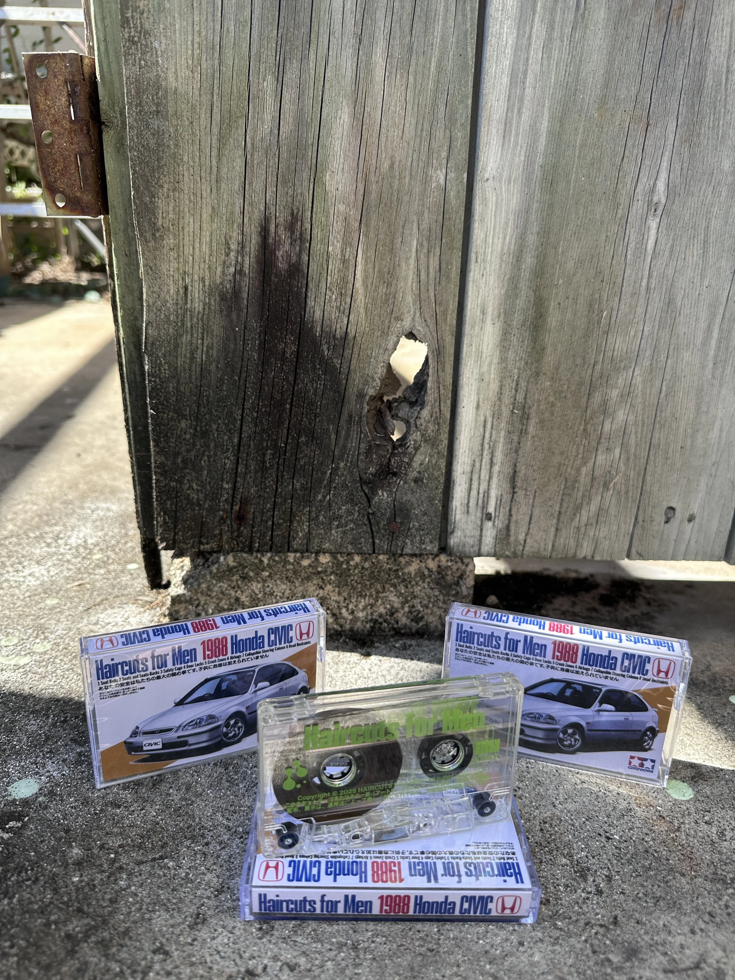 Haircuts For Men - 1988 Honda CIVIC  (CASSETTE 1ST PRESSING)