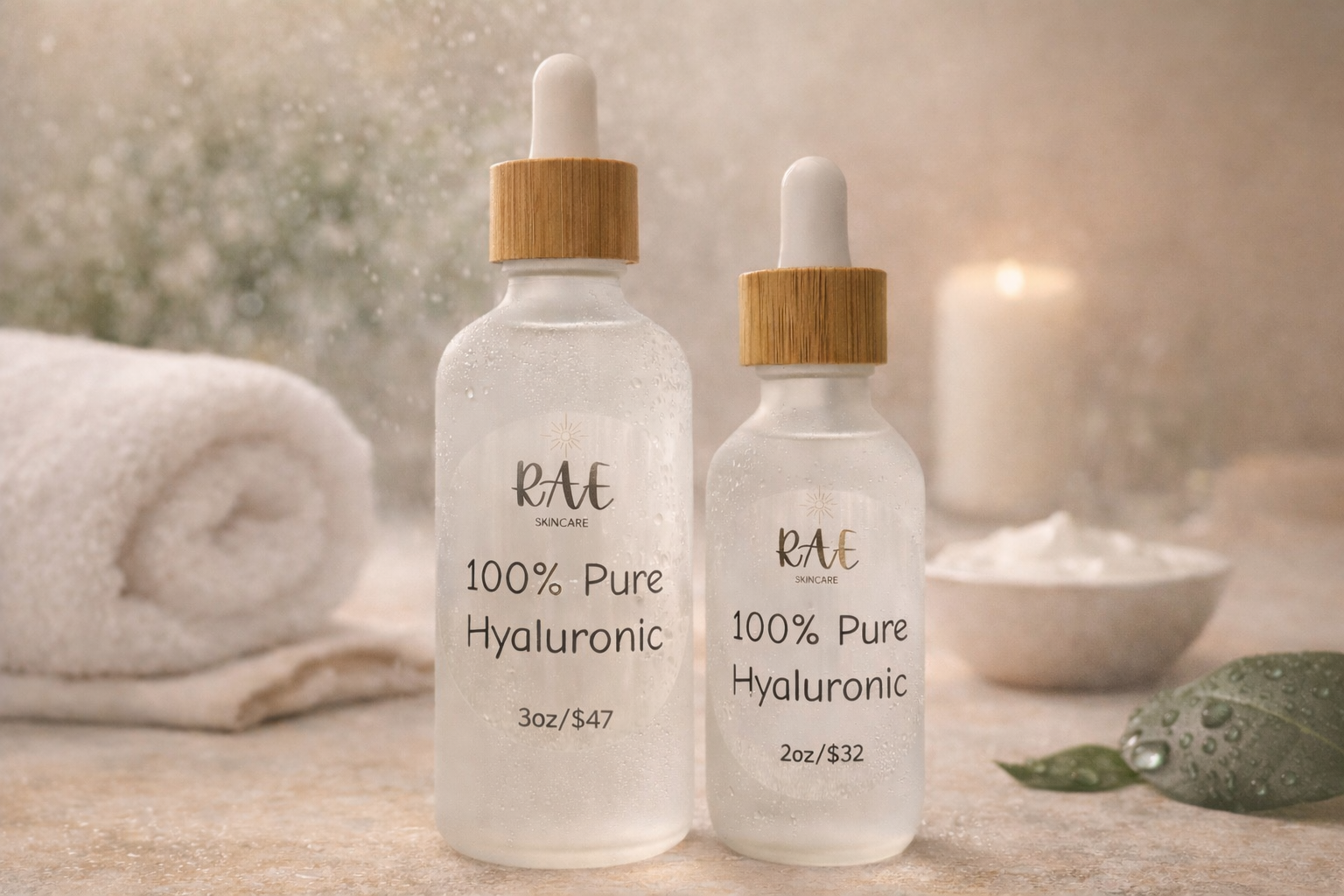 100% Pure Organic Hyaluronic Serum