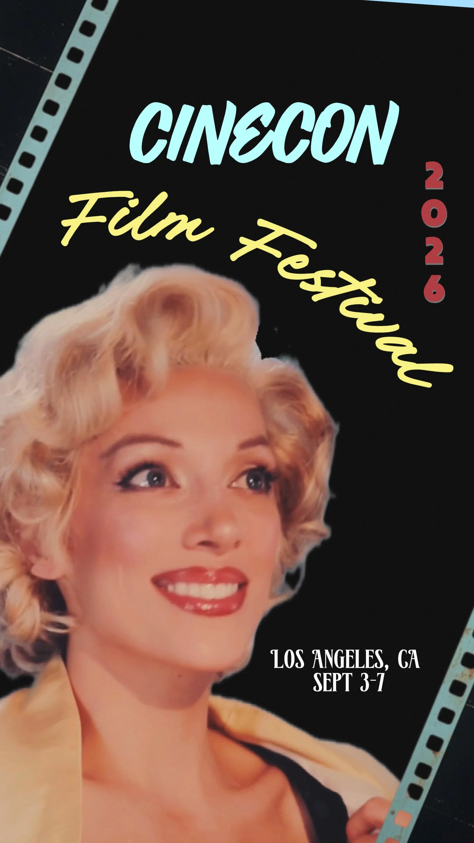 Promo for upcoming Cinecon 2026 Festival