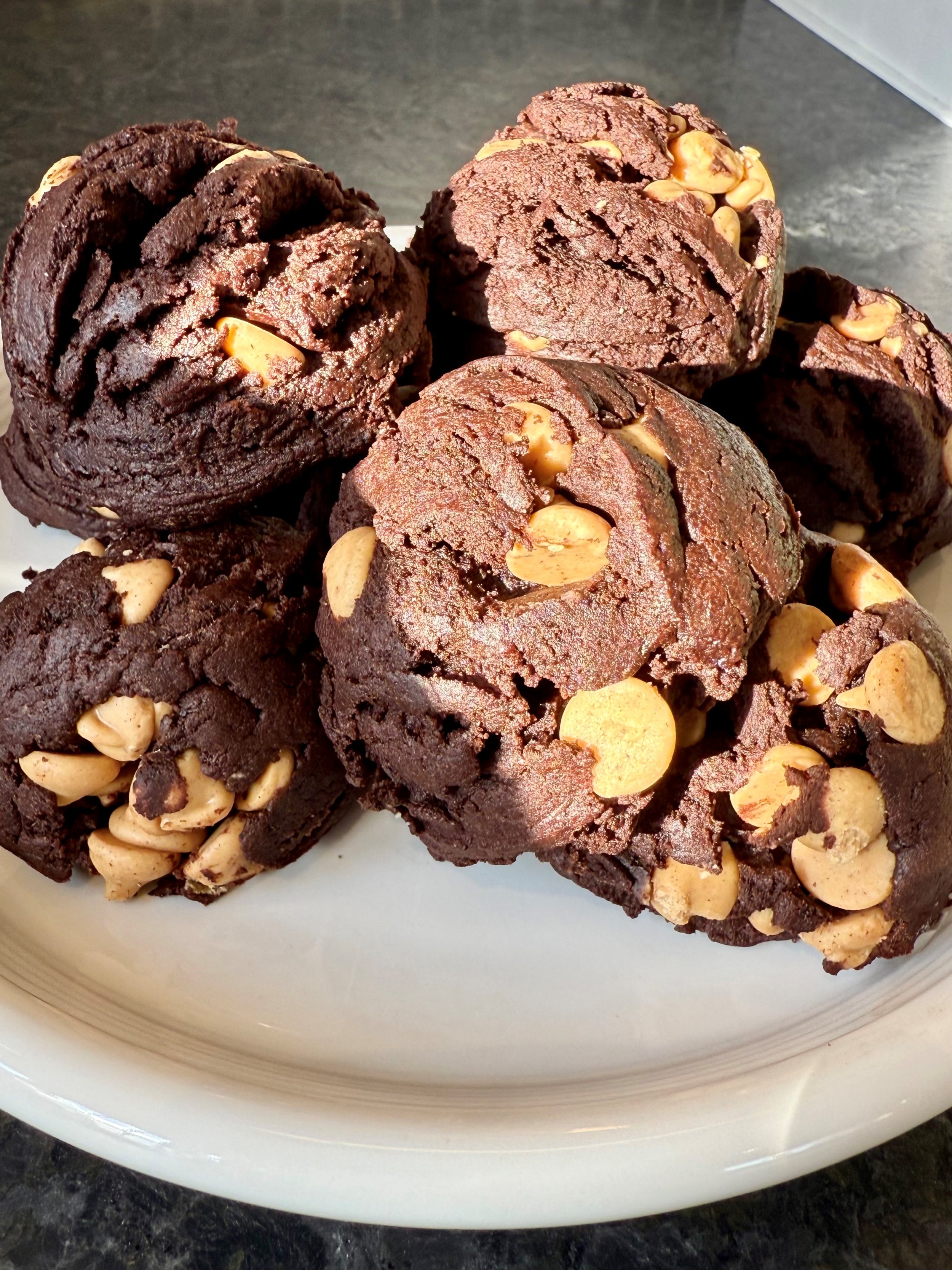 Chocolate Peanut Butter Chip Cookies