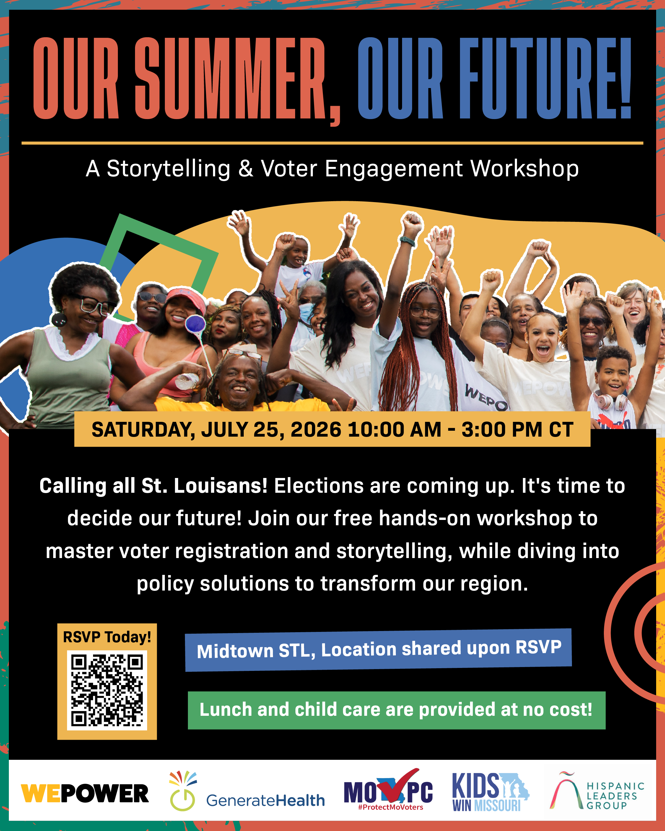 Our Summer, Our Future! A Storytelling & Voter Engagement Workshop