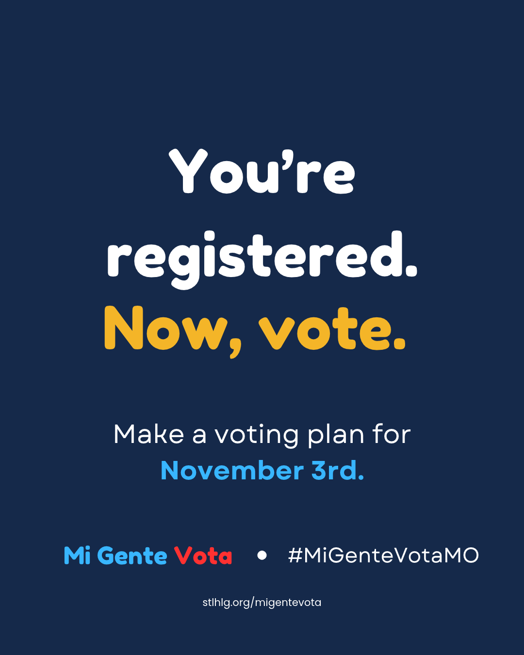 November Elections! Get out and VOTE!