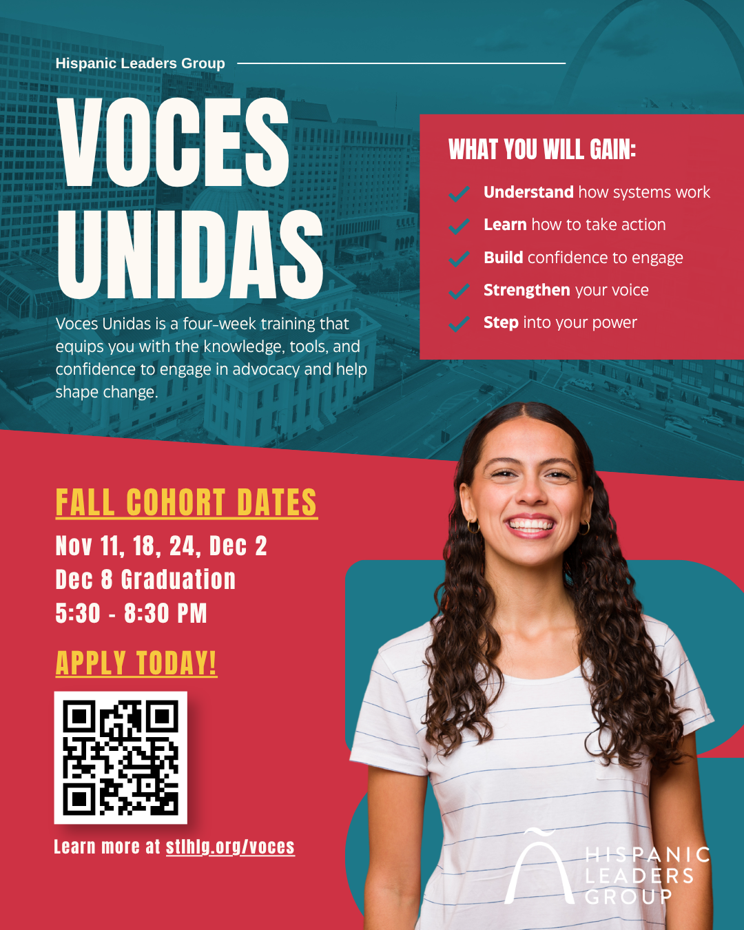 Voces Unidas ~ Fall Cohort ~ Applications OPEN
