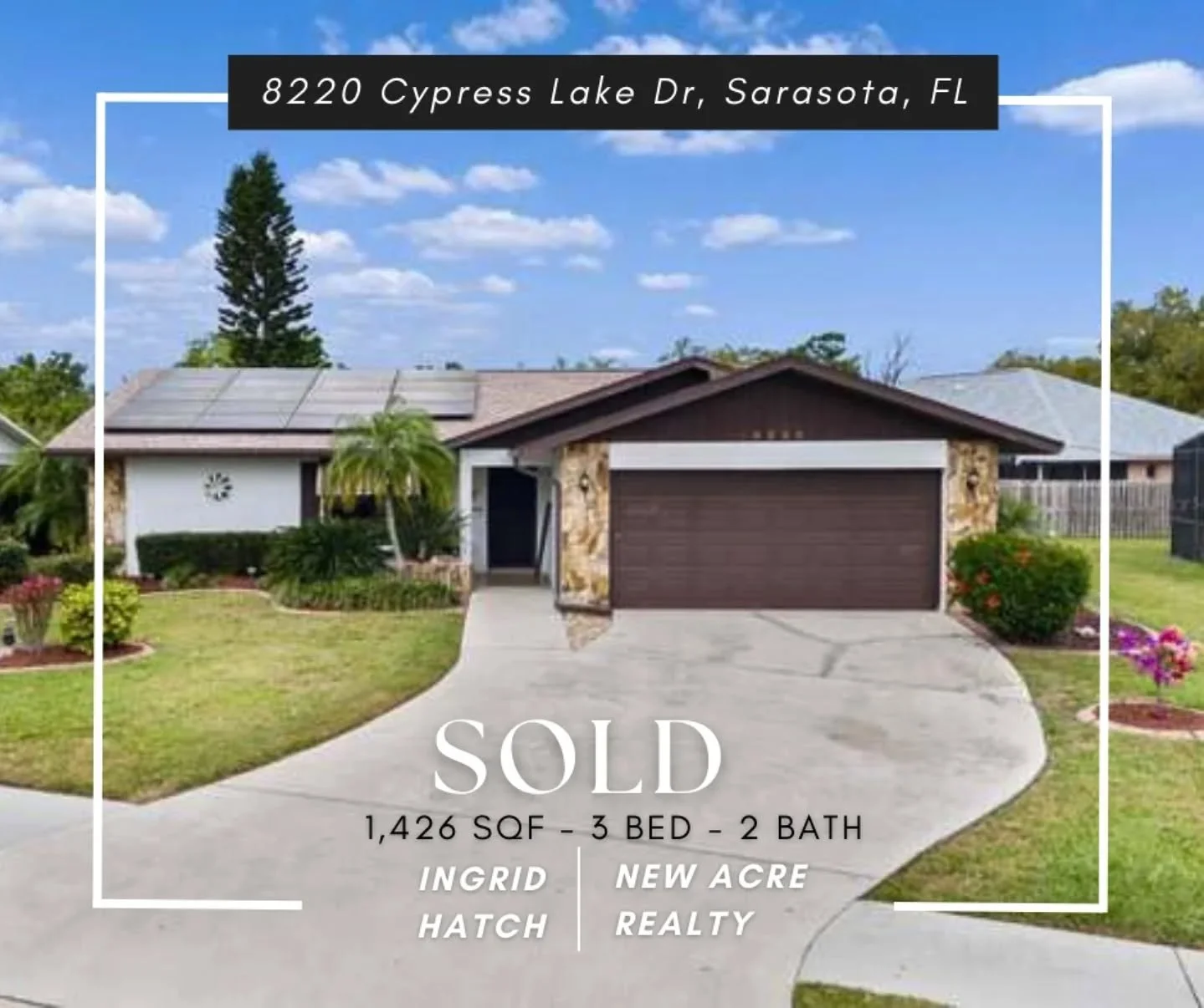 (SOLD) - $475,000 - 8220 Cypress Lake Dr, Sarasota, FL

Closed in May. Represented the buyer, home appraised over purchase value! Another great experience working with someone I know to help them find their first home. 

#sarasotarealty #sarasotareal