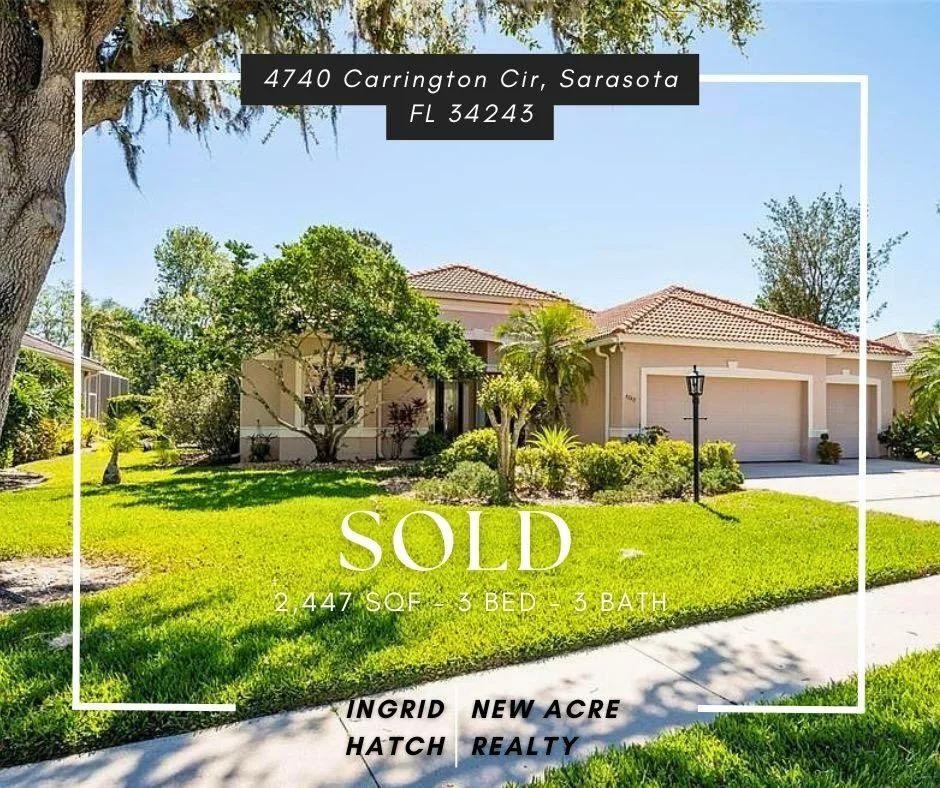 SOLD - $760,000 - to the lucky buyers I worked with this month! Helping them close on this gorgeous 3 bedroom, luxury pool home in the golf community of Palm Aire felt like a huge win; we were able to negotiate not only a reduced price, but also a BR