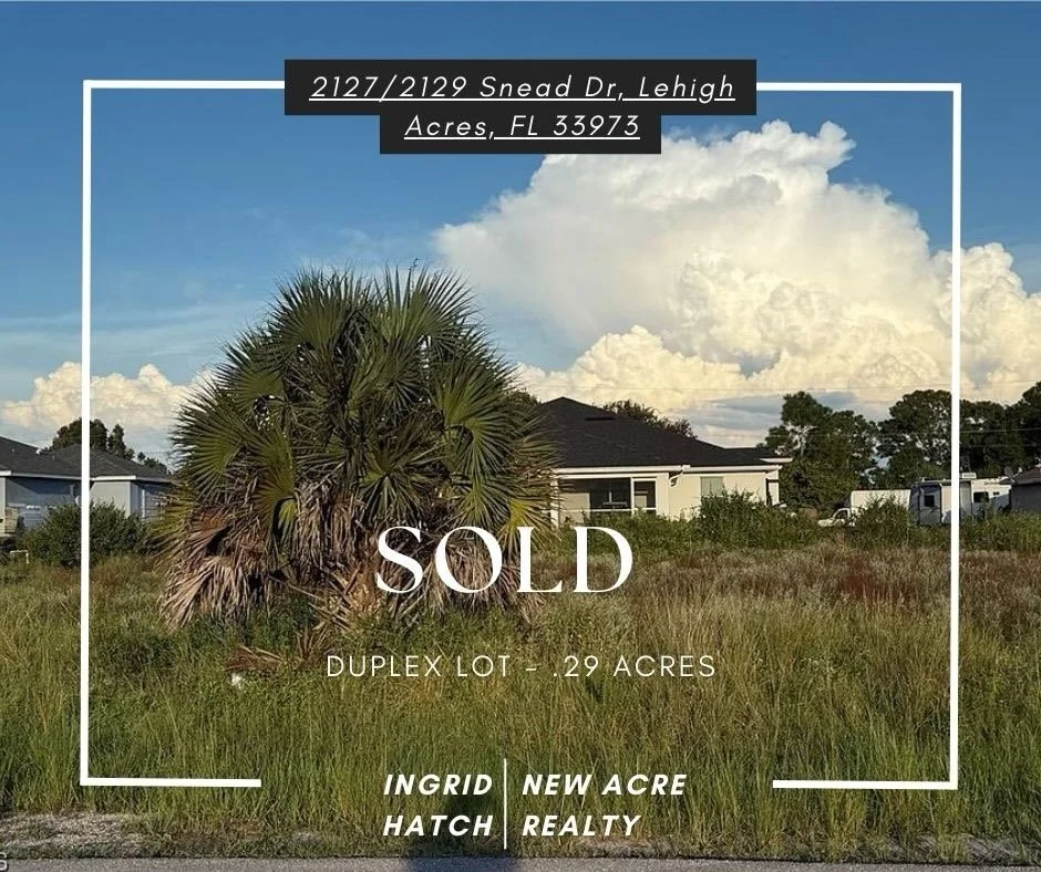 Happy Friday (and happy closings to all those who celebrate today!) ✅ This was a smooth and quick transaction for all parties involved, and it was an absolute pleasure representing an old friend, who was able to sell the lot for 10x what he paid. Nev