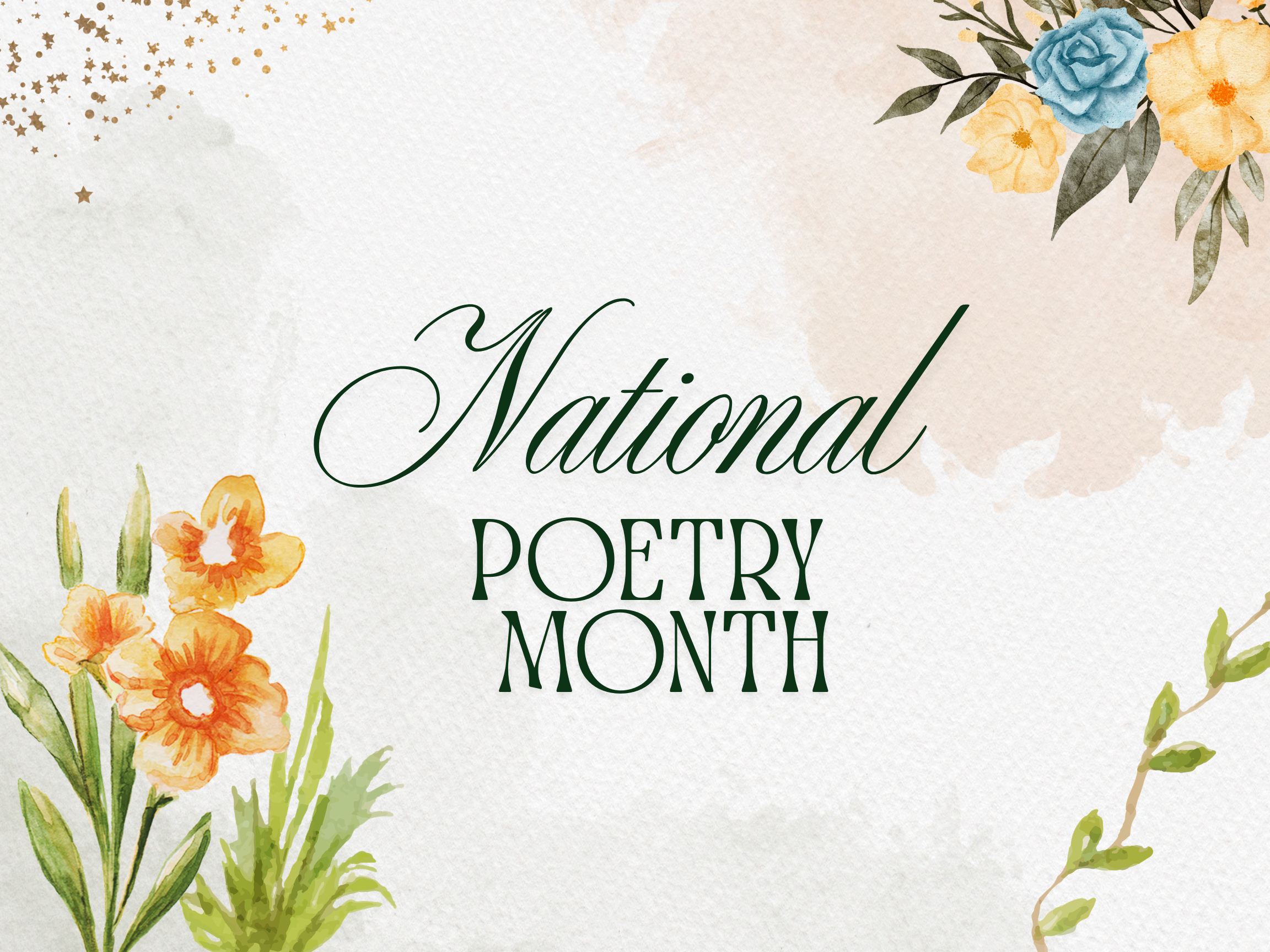 Poetry is Healing Workshop