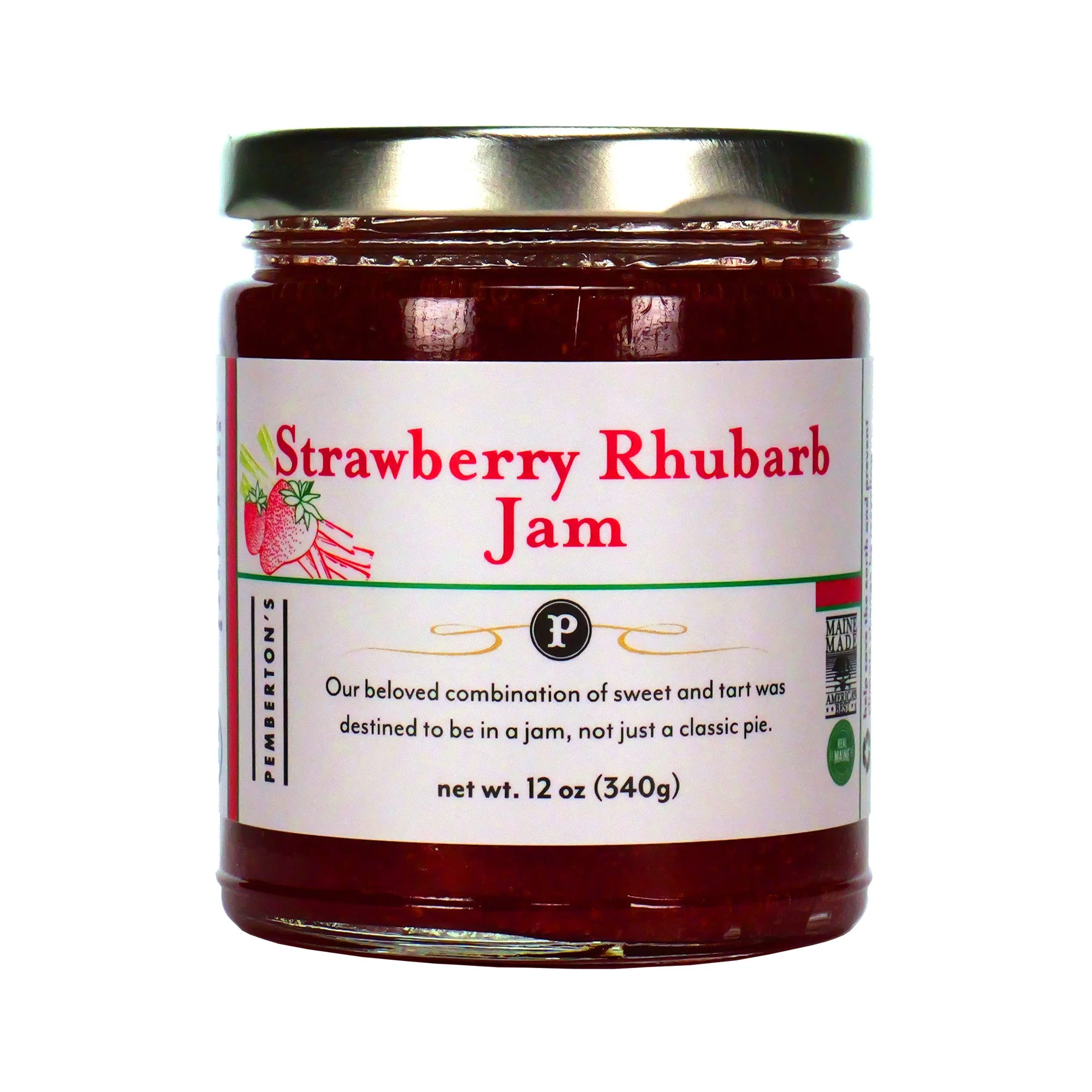 Pemberton's Strawberry Rhubarb Jam