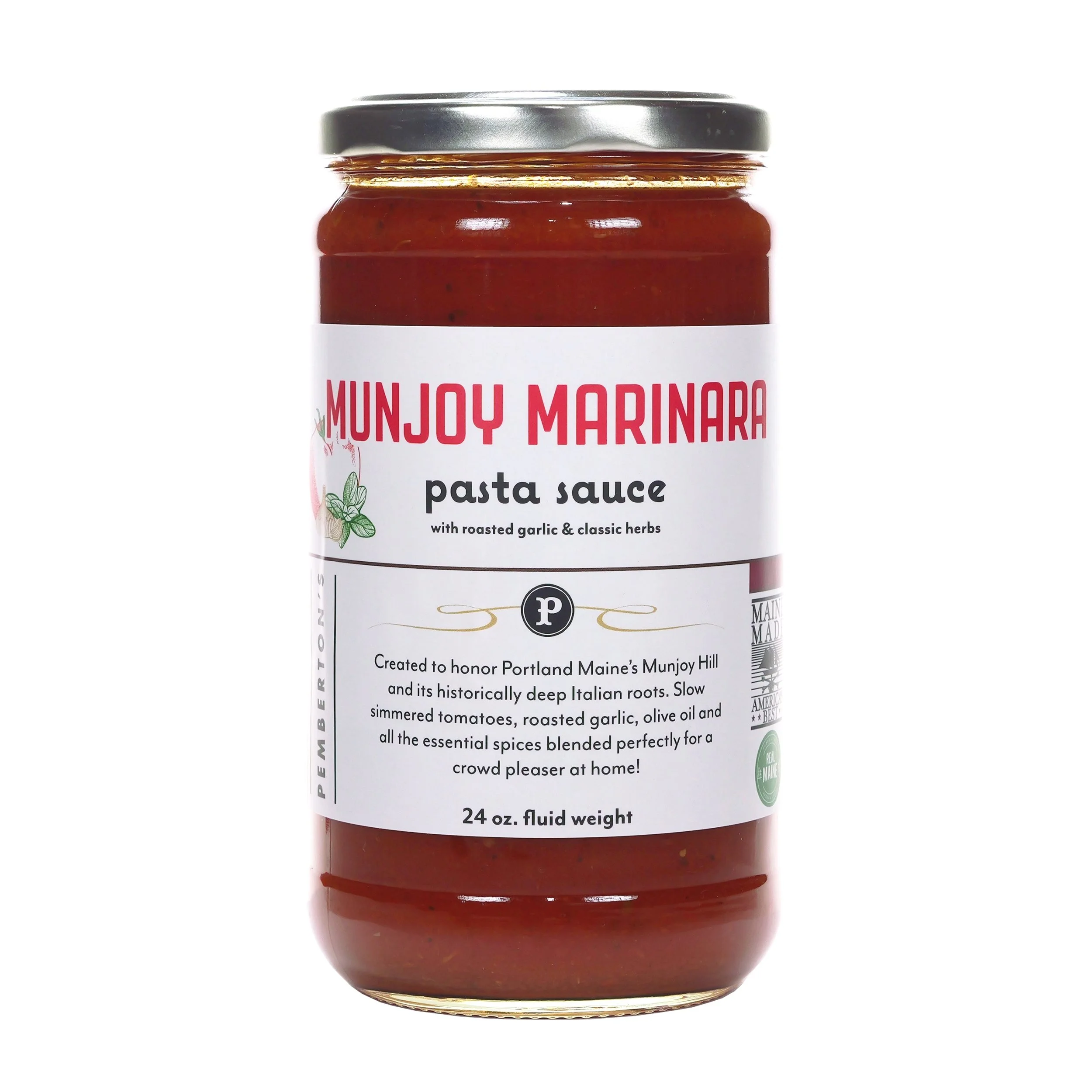 Pemberton's Munjoy Hill Marinara