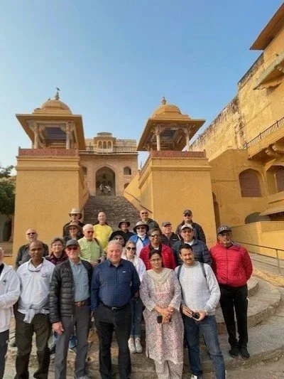 Amer Group Photo-India by Motorcycle