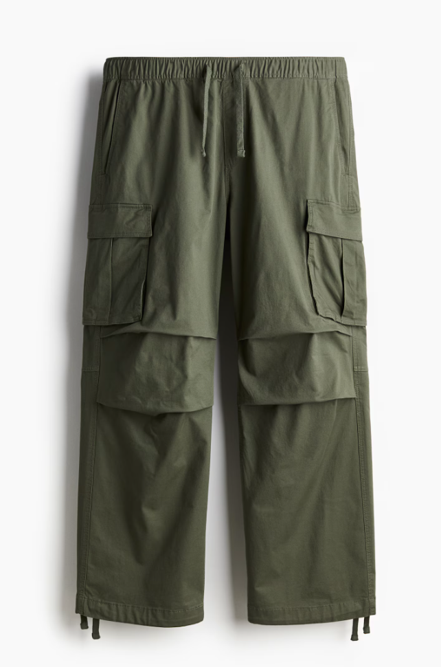 Relaxed Fit Cargo Pants   $39.99