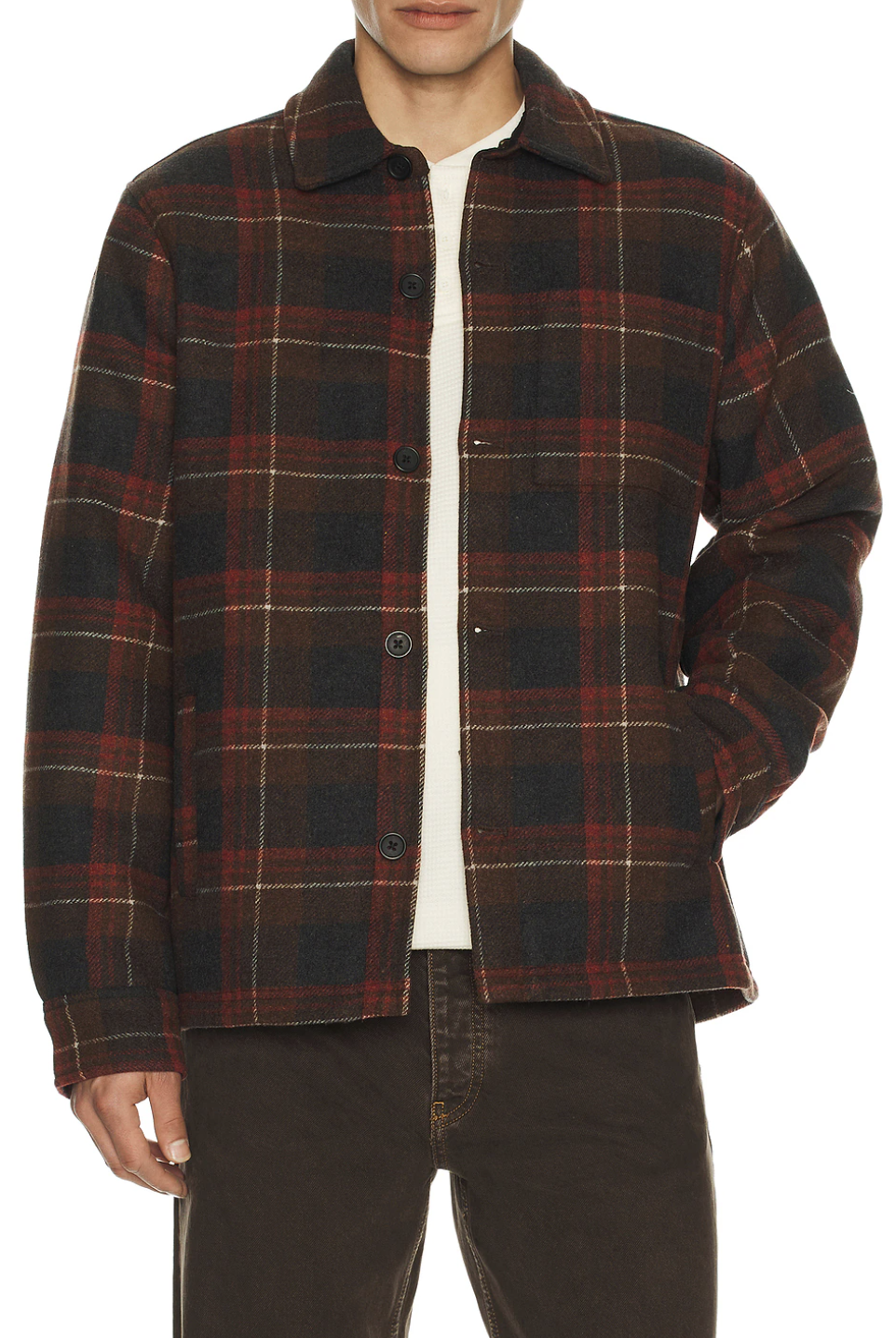 Plaid Shacket Barefoot Dreams brand:Barefoot Dreams $278