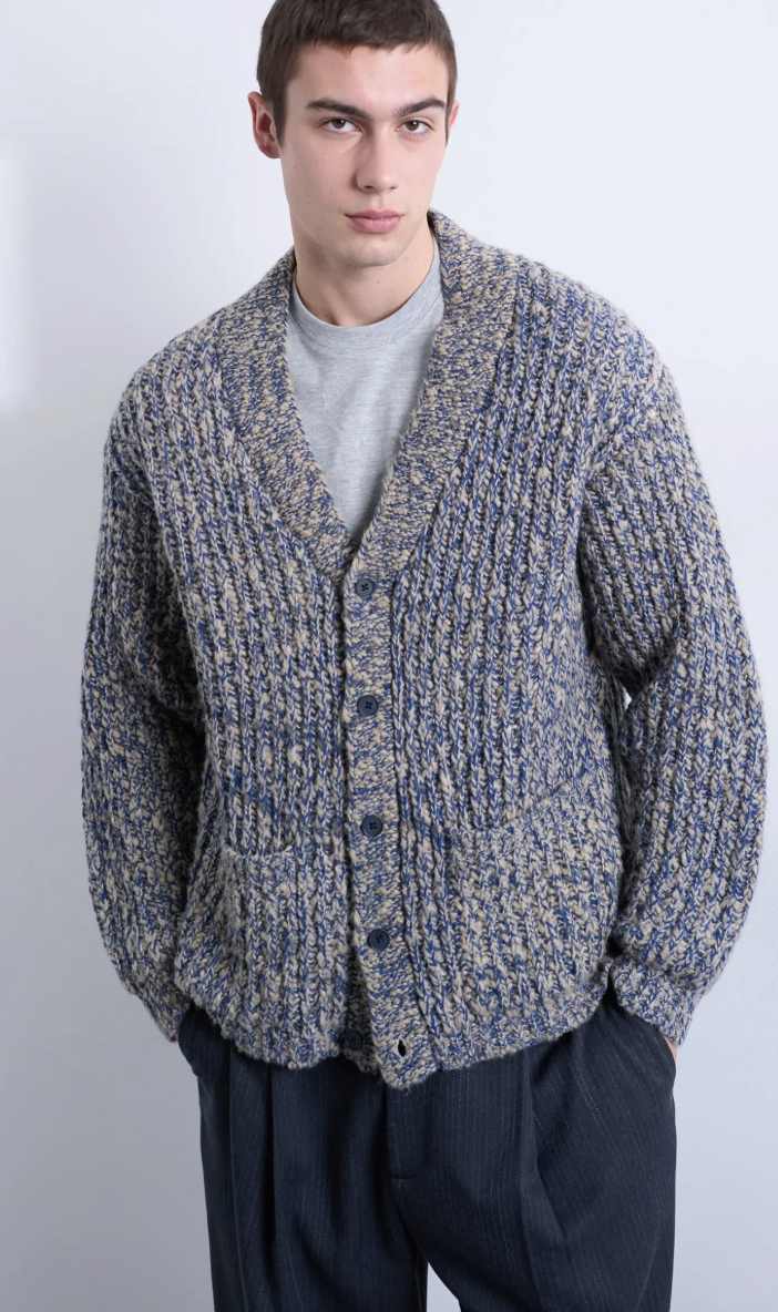 Marled Chunky V-Neck Cardigan Topman $119.00Current Price $119.00