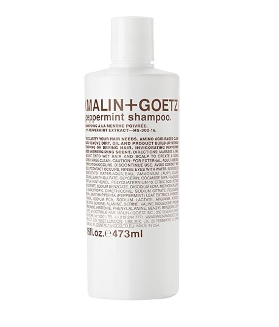 Malin+Goetz Peppermint Shampoo, featured as the best premium daily hair care choice for men in 2026.