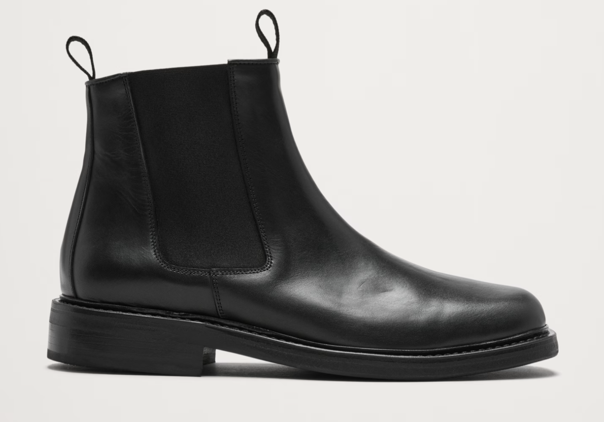 Leather Square-Toe Chelsea Boot $260.00