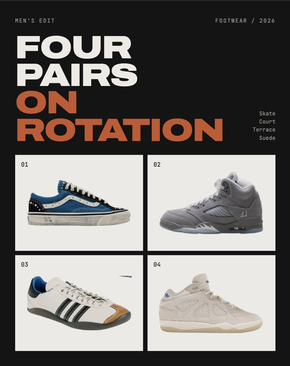 I Looked at the Biggest Men’s Sneaker Releases of 2026—These Are the Pairs I’d Actually Wear
