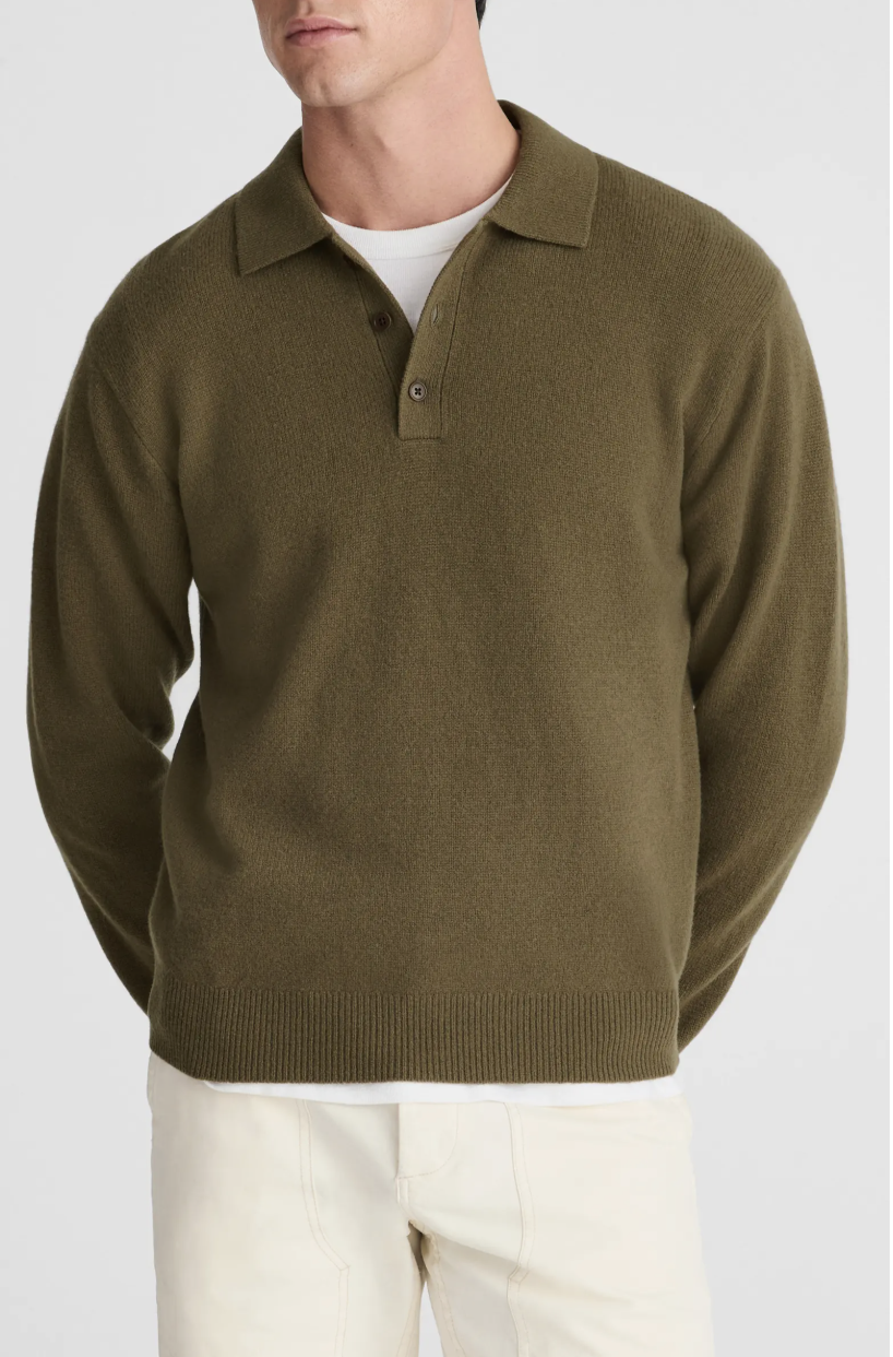 Merino Wool Polo Sweater Madewell $138.00Current Price $138.00