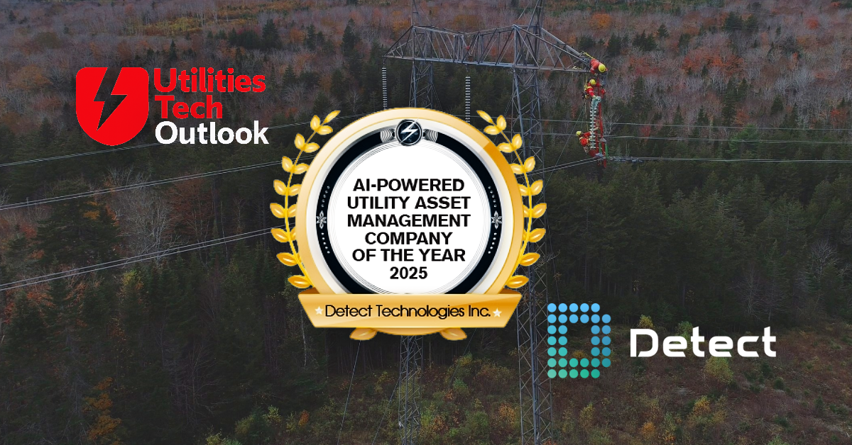 Detect Named Top Grid Asset Management Provider 2025 by Utilities Tech Outlook