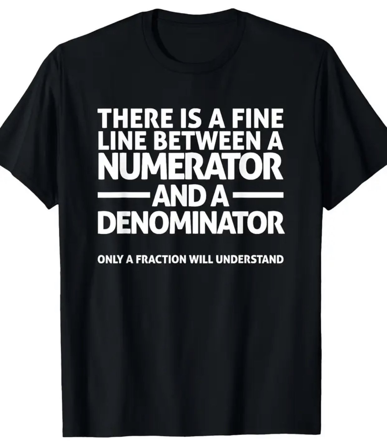 Numerator Denominator Shirt