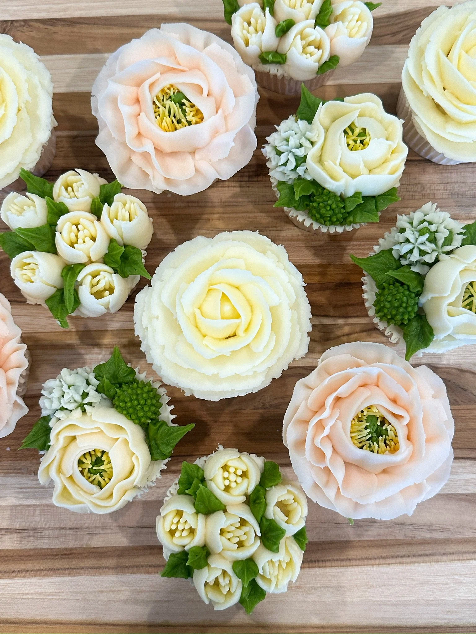 Floral Cupcakes