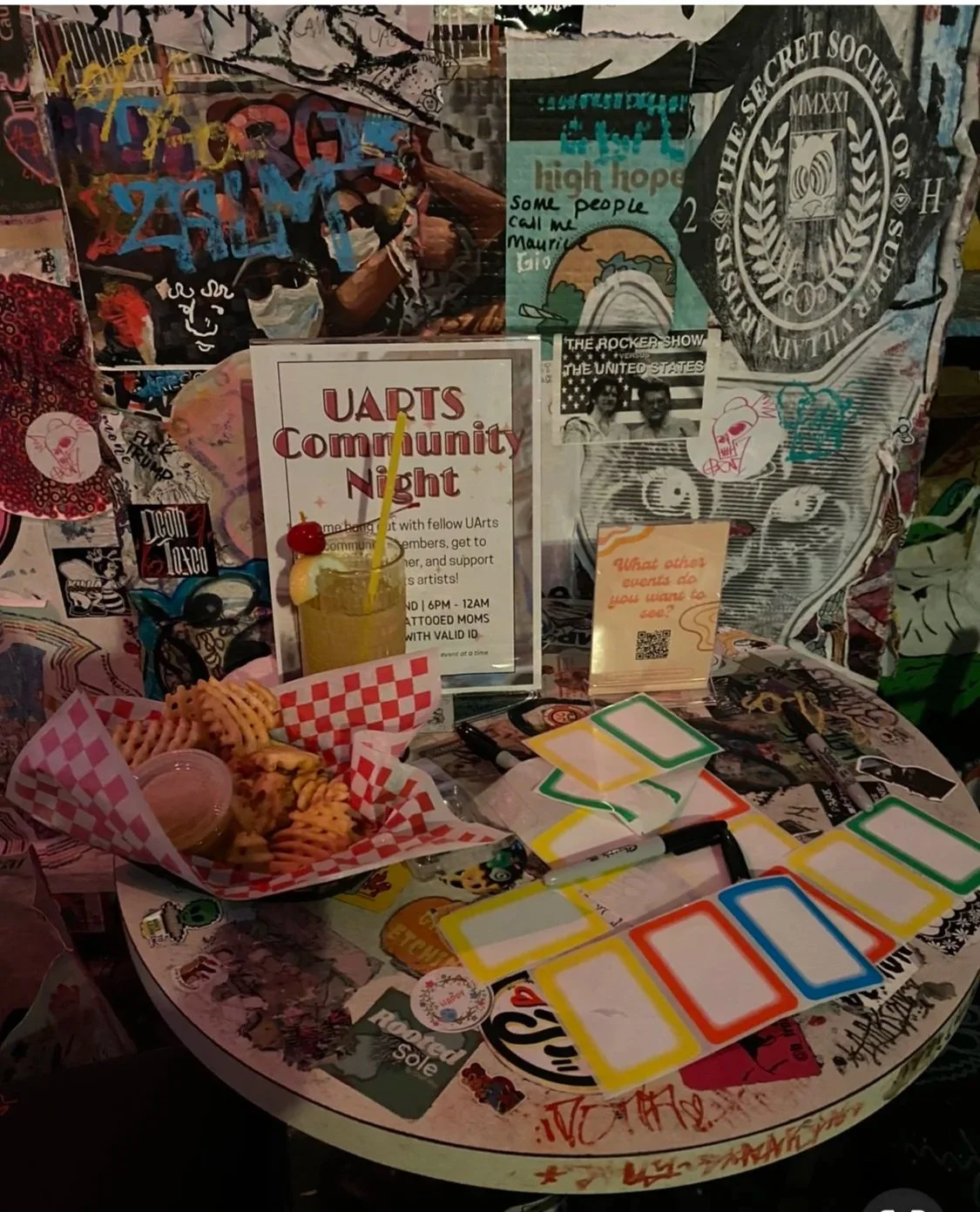 UArts Community Nights at Tattooed Mom