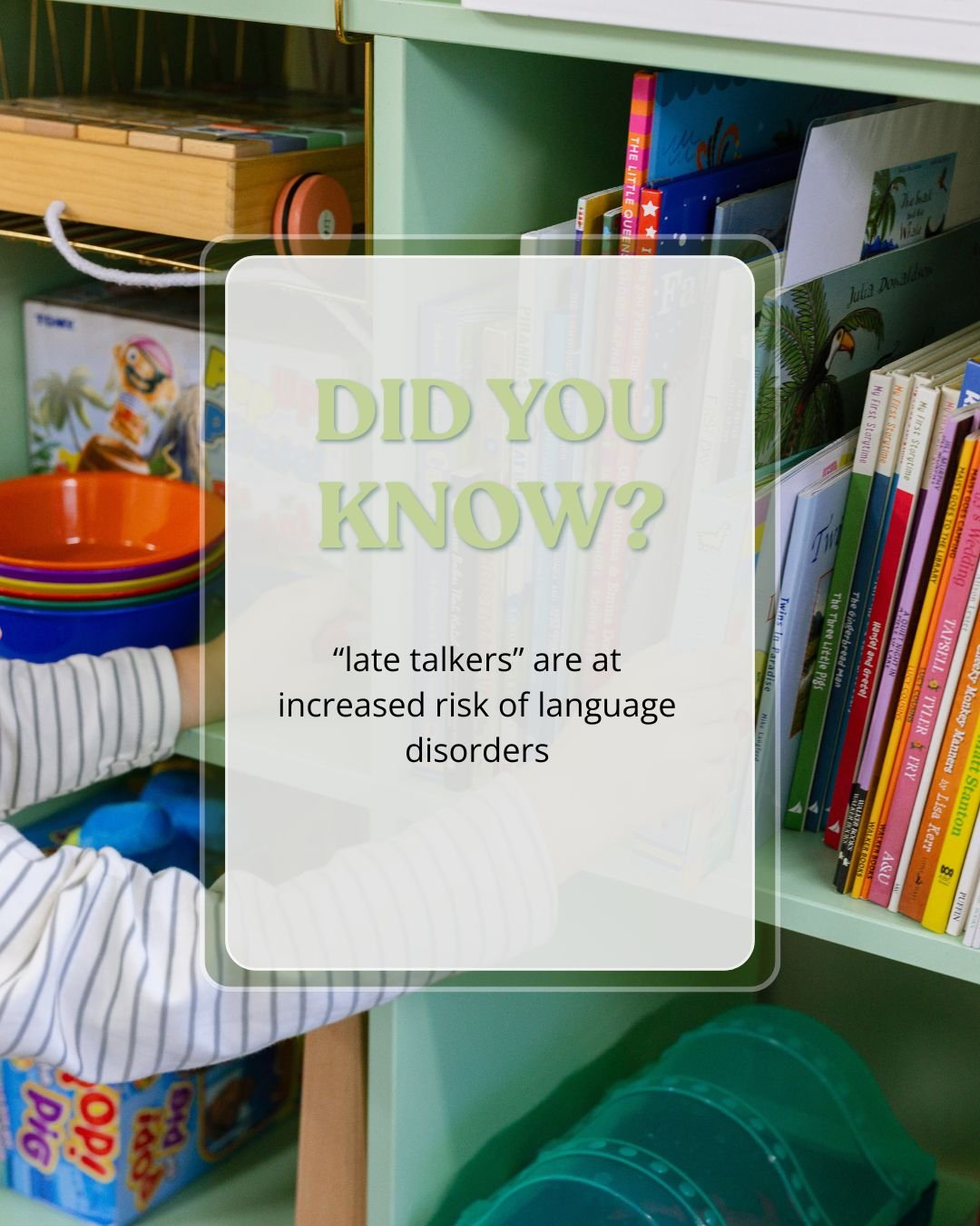 Some families I work with come to see me because their child is a "late talker". 

And then they improve and look like they've caught up! 

That's great news, however, research by Mettler et al. (2026) suggests that we should continue to su